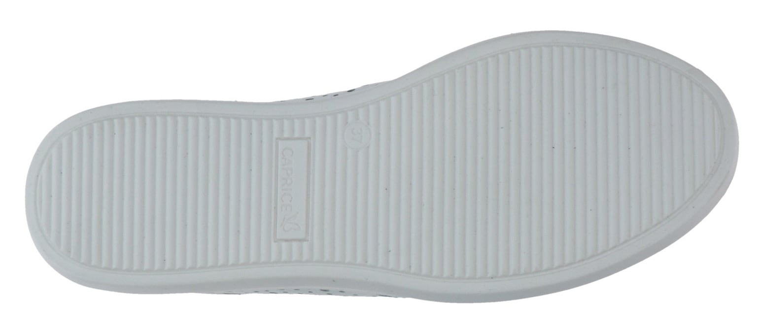 Caprice Plateausneaker, Freizeitschuh, Halbschuh, Schnürschuh mit Perforation