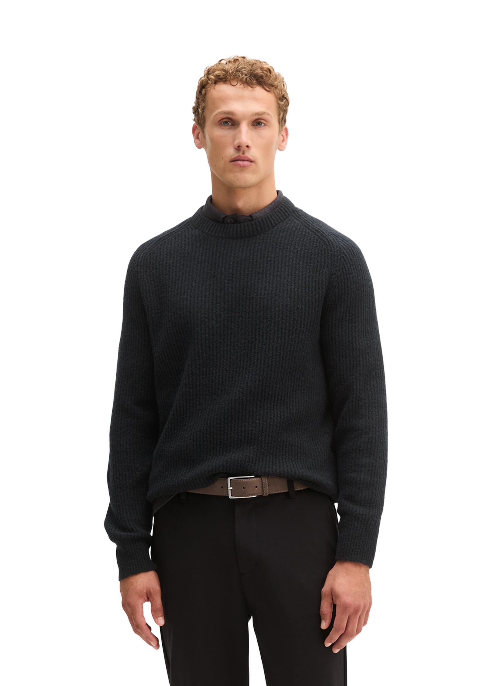 Marc OPolo Strickpullover "aus weichem Schurwolle-Mix"
