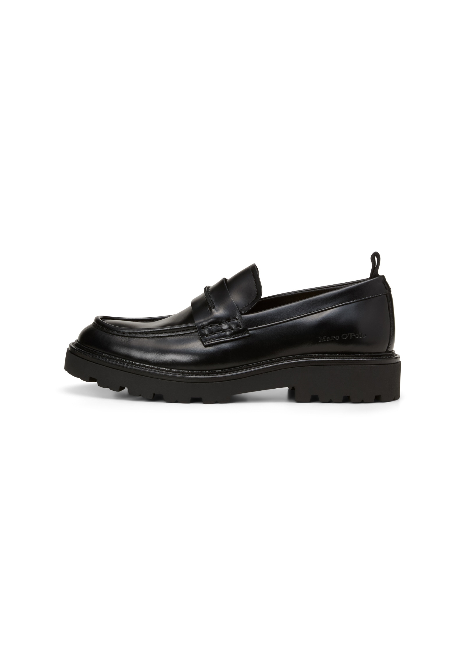 Marc O'Polo Loafer »aus gebürstetem Kalbleder«