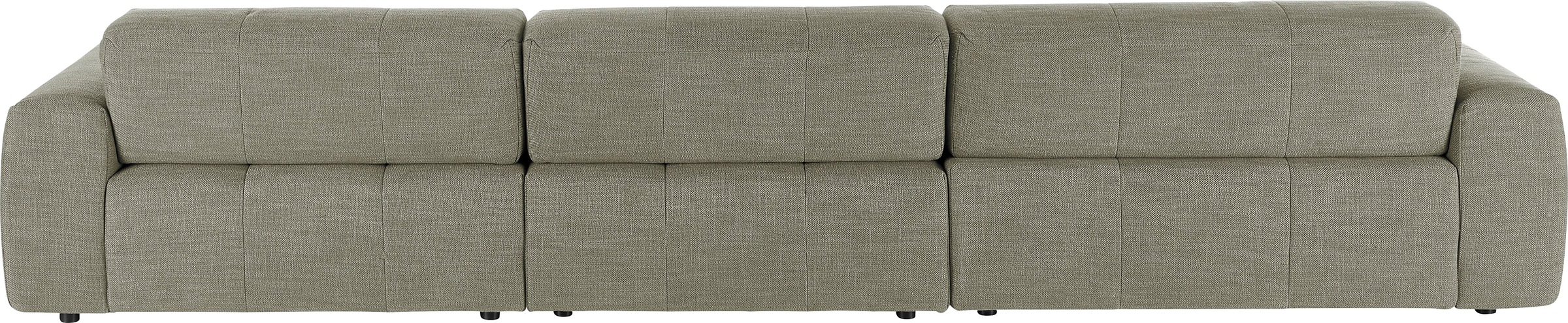 3C Candy Ecksofa »Yoshy mit Komfortfunktionen, modern und bequem, L-Form«, Zwei verschiedene Sitztiefen durch verstellbare Rückenlehne