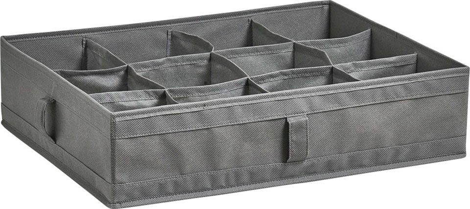 Zeller Present Organizer "12 Fächer" Aufbewahrungsbox, faltbar, für Wäsche günstig online kaufen