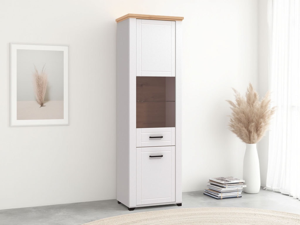 Home affaire Vitrine "Valencia" Türen und Einlegeböden mit 4mm-Sicherheitsglas