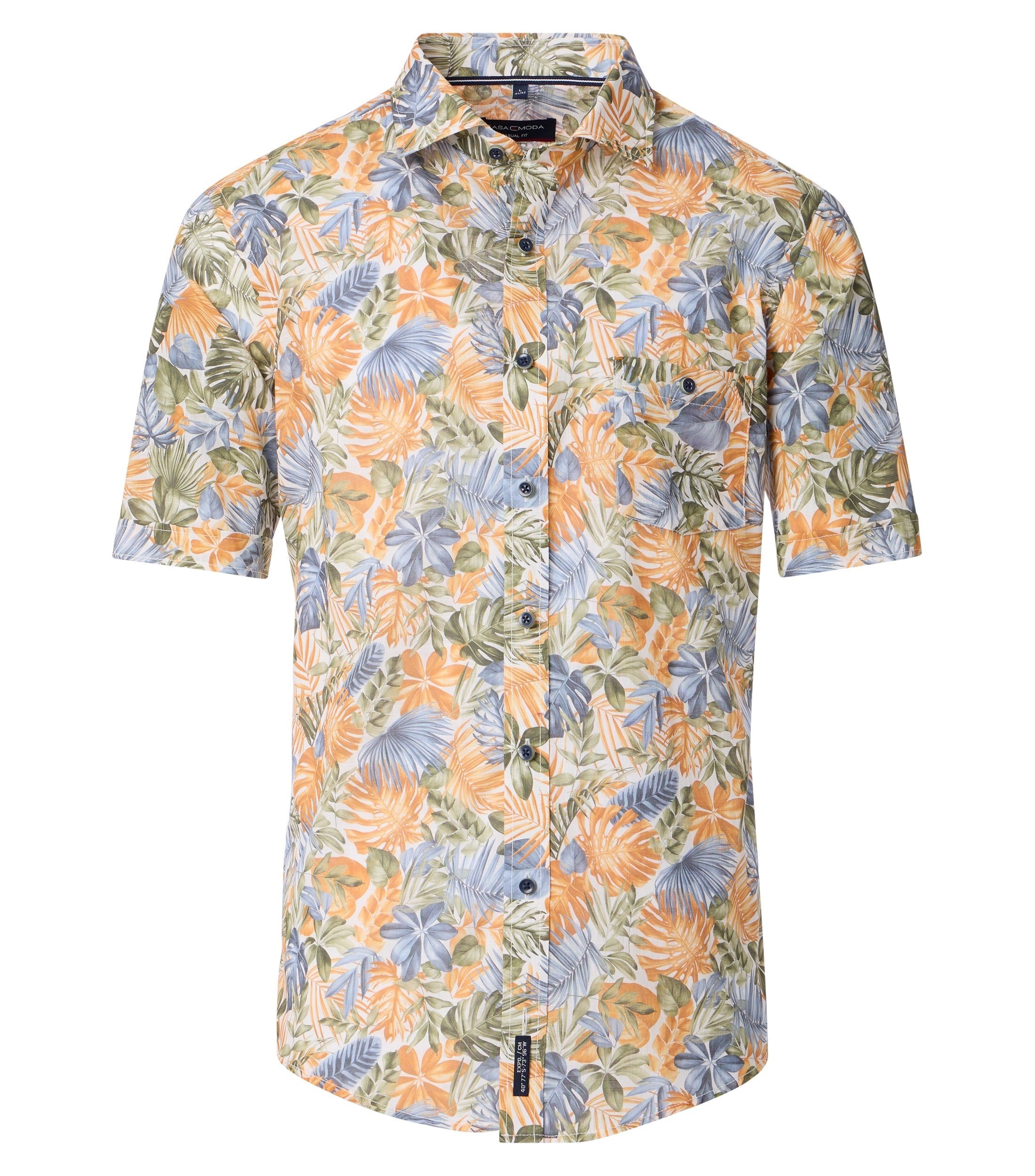 CASAMODA Kurzarmhemd "CASAMODA Freizeithemd Kurzarm Print" günstig online kaufen