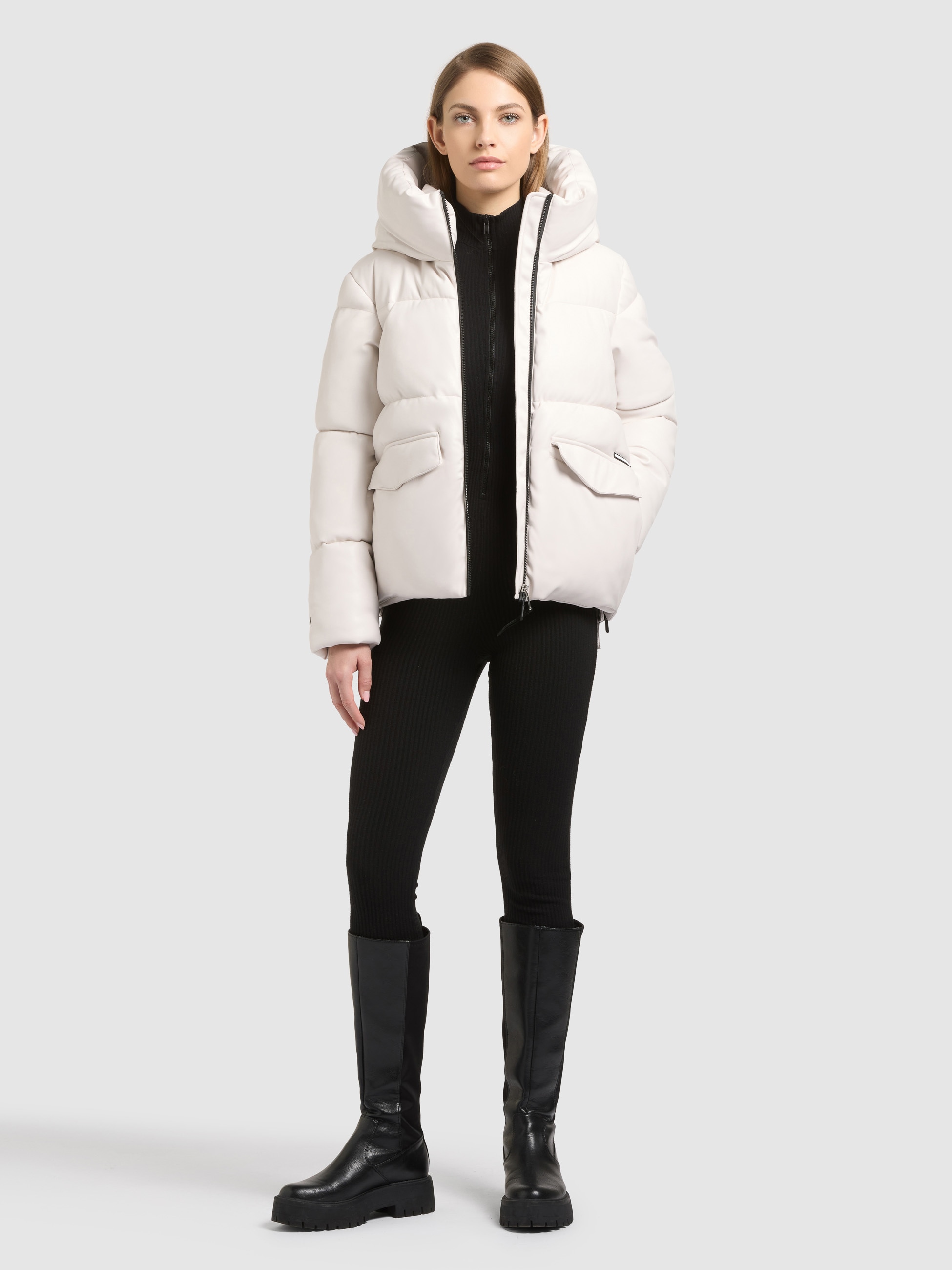 khujo Winterjacke »AURORA2« mit Kapuze
