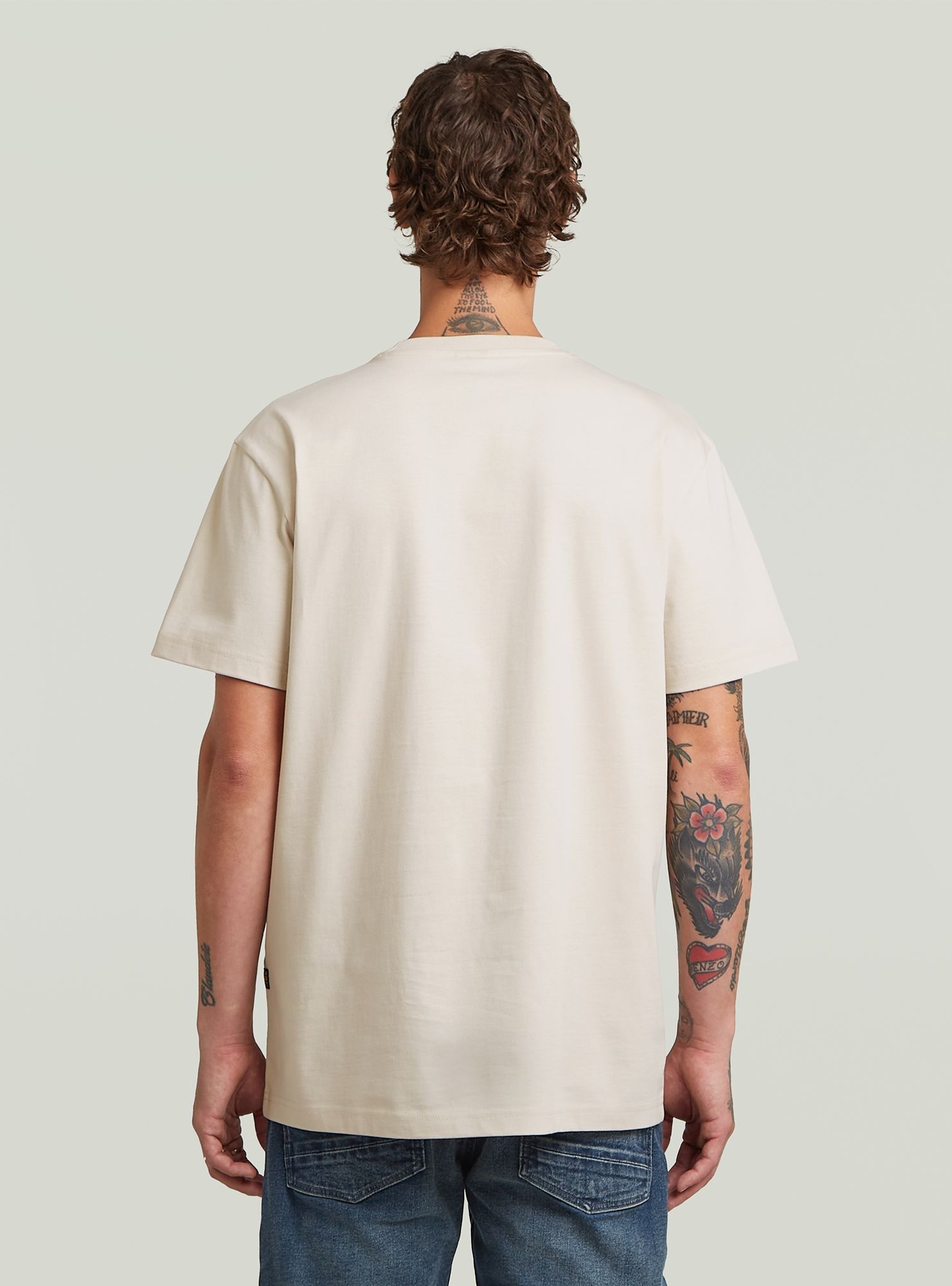 G-STAR T-Shirt "Fabric Mix Pocket T-Shirt" günstig online kaufen