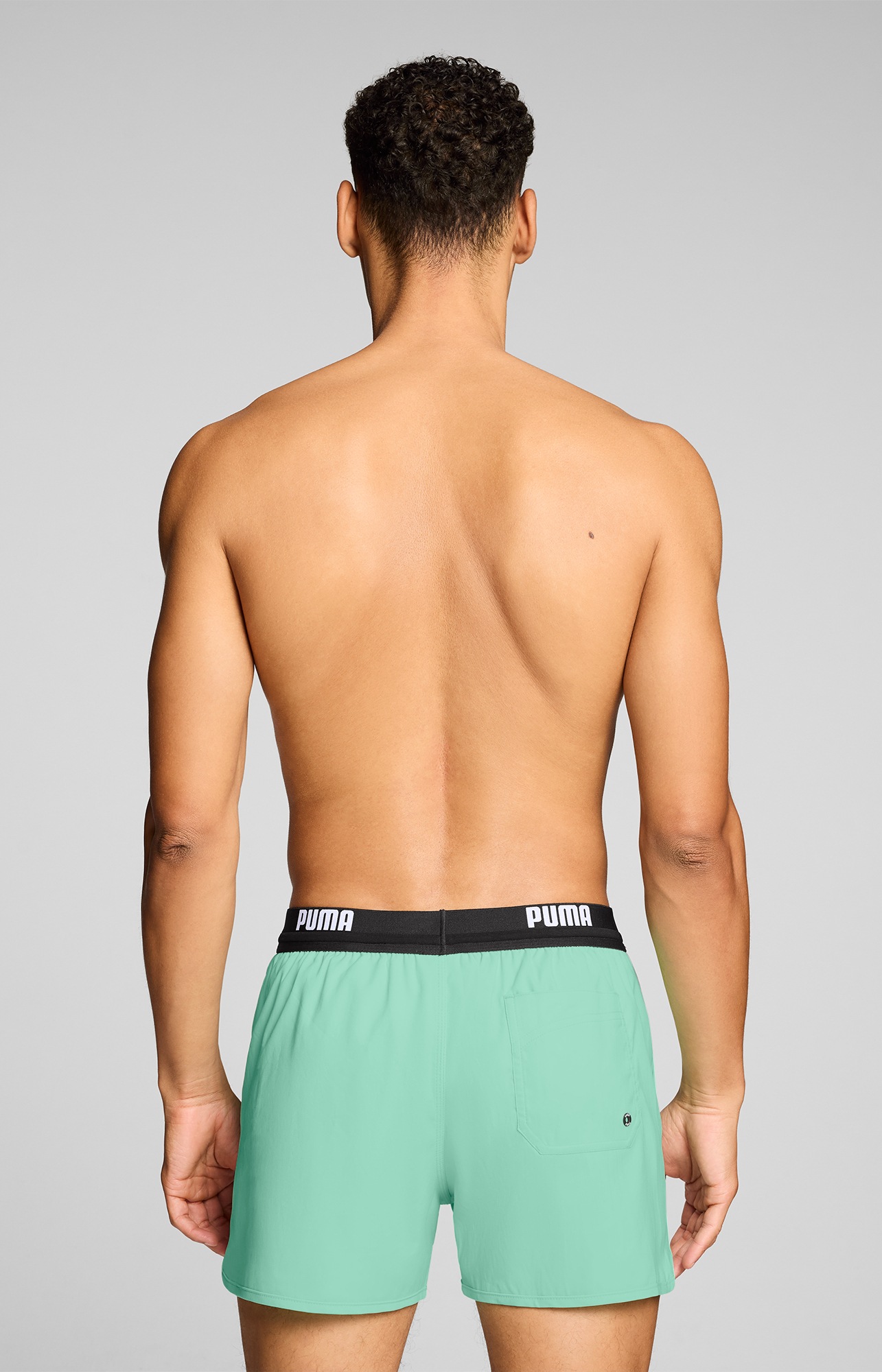 PUMA Badeshorts »PUMA SWIM MEN TRACK SHORT SHORTS« mit Gummizug und Bindekordel