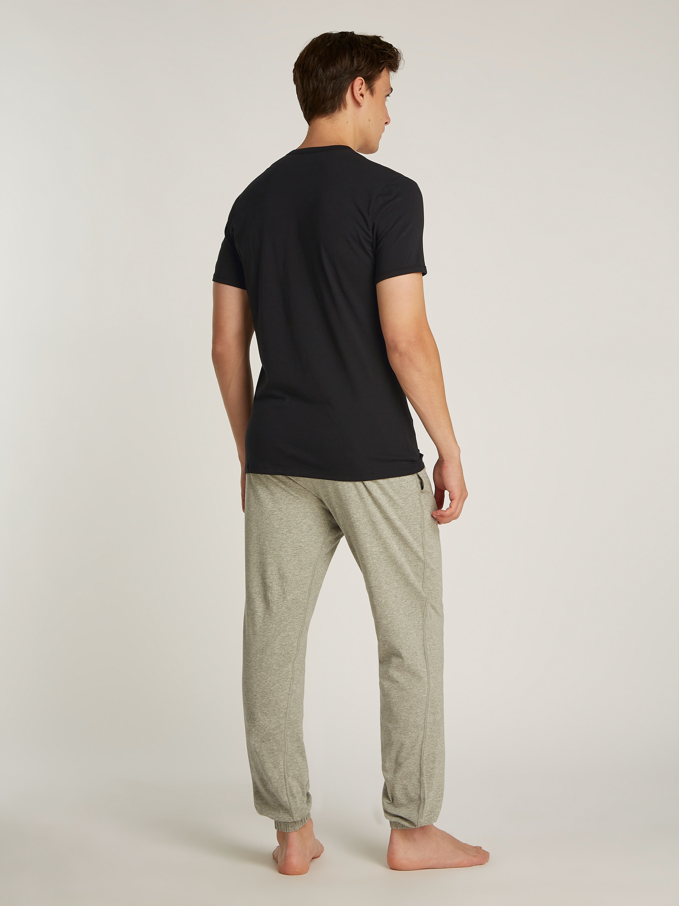 Calvin Klein Underwear T-Shirt »S/S CREW NECK 3PK«, (Packung, 3 tlg., 3er-Pack), mit Logo am Saum