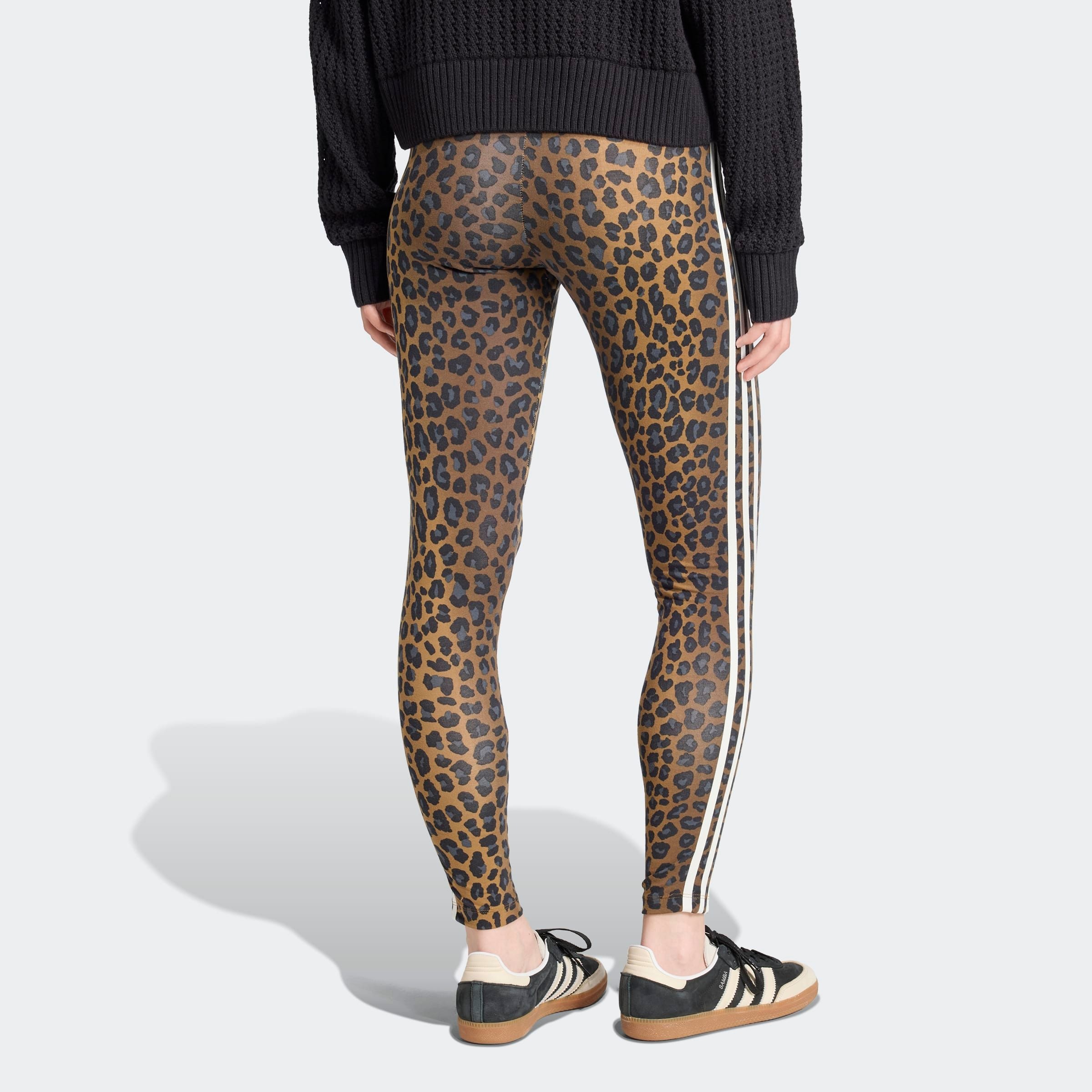 adidas Originals Leggings "LEGGING" 3-Streifen Leo Print Leggings günstig online kaufen