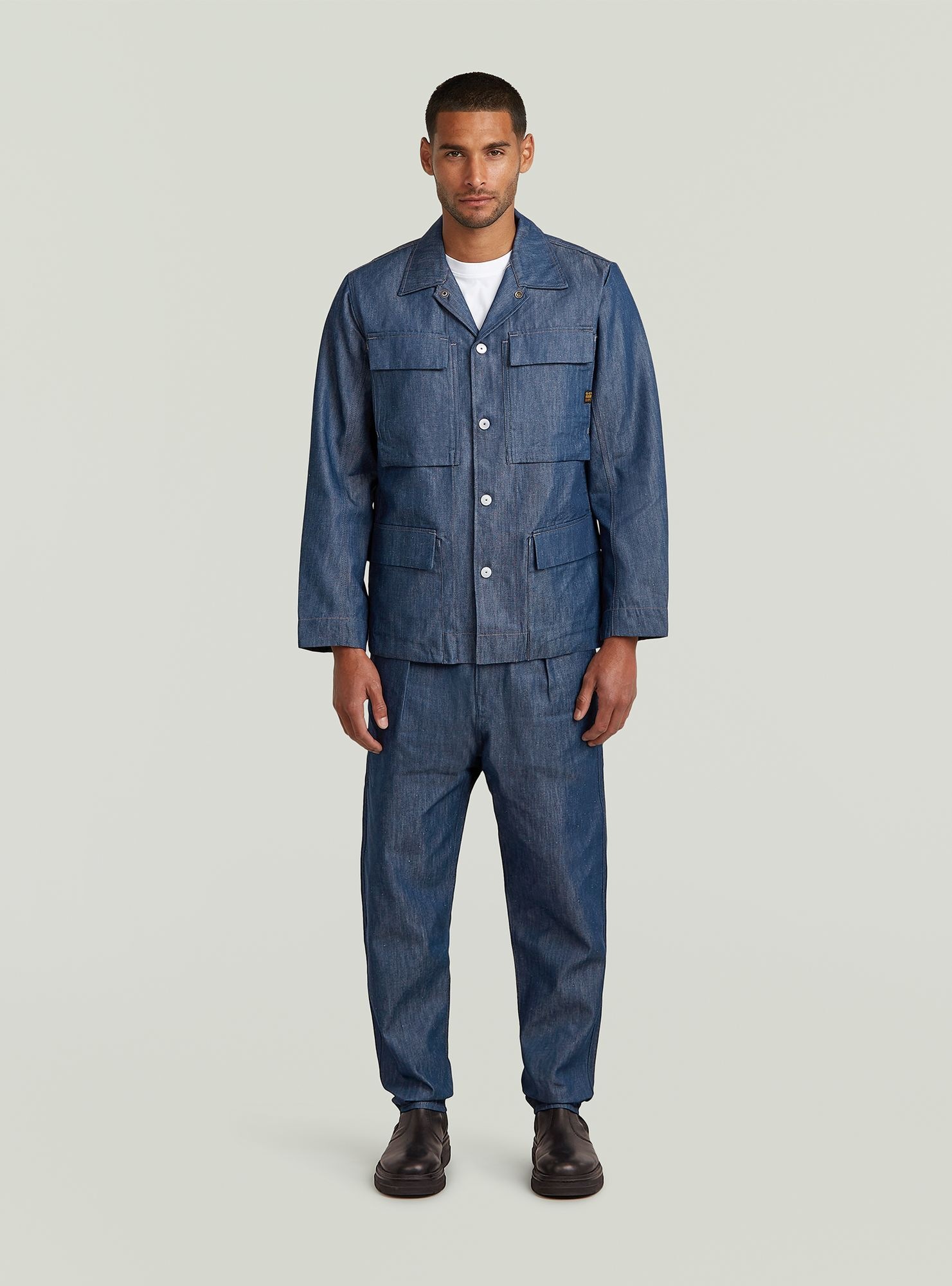 G-STAR Langarmshirt »4 Pocket Overshirt«