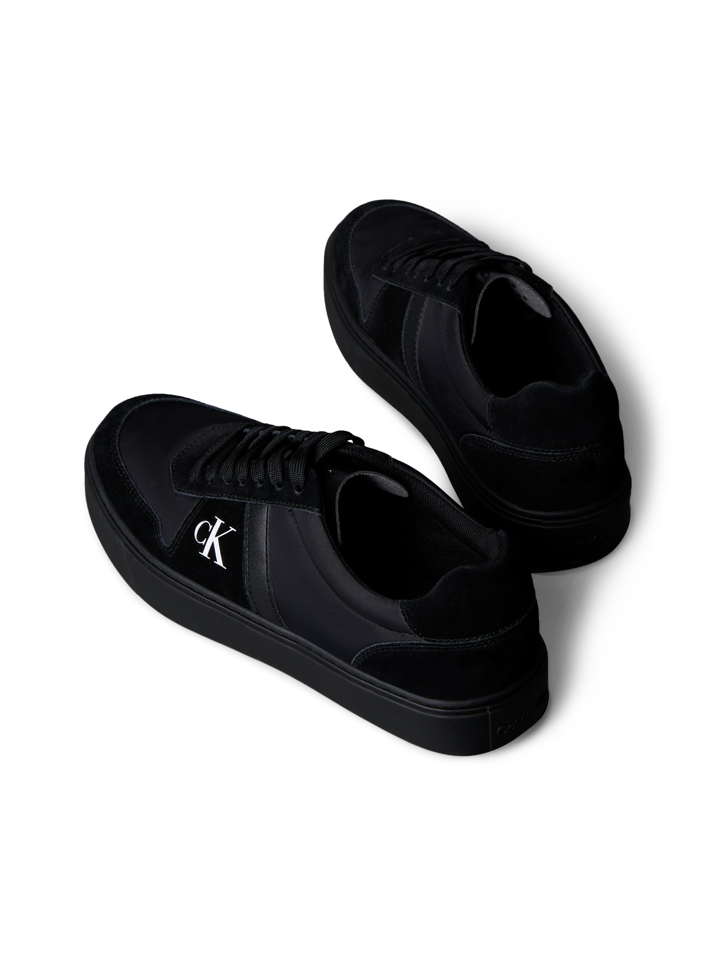 Calvin Klein Jeans Sneaker "CLASSIC CUPS LACE MIX EMB TONGUE" Schnürschuh, günstig online kaufen