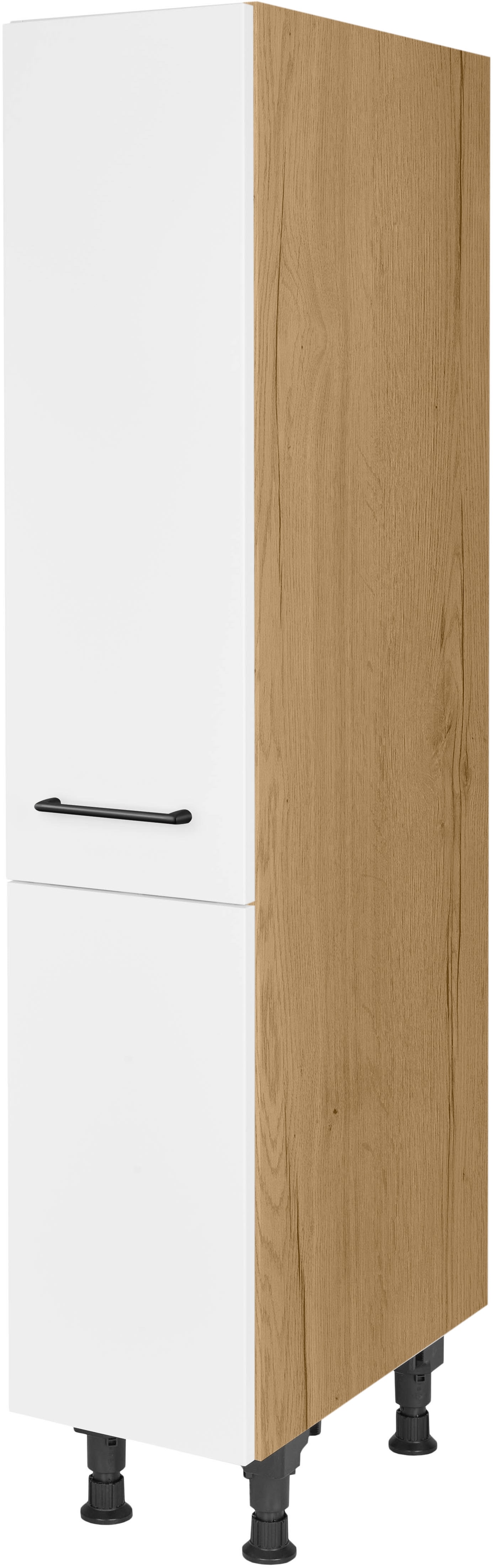 nobilia Apothekerschrank ""MIAMI", mit 4 Einhängekörben, Breite 30 cm, Höhe 167,8 cm," vormontiert, Ein- und Auszugsdämpfung SoftStoppPro