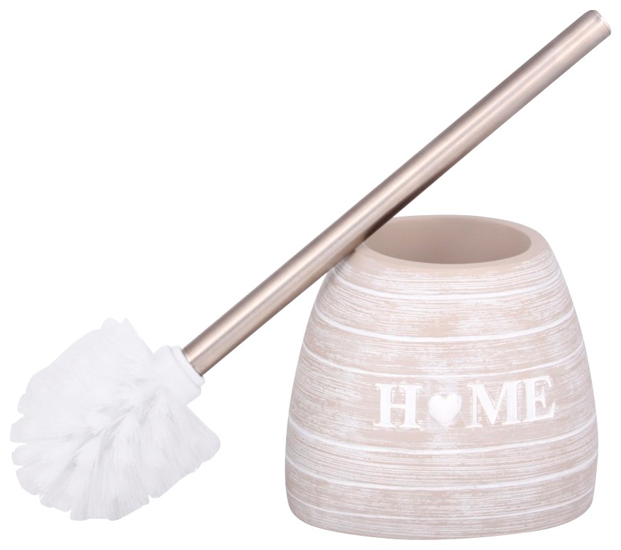 Sanilo WC-Garnitur "Home" aus Edelstahl  Polyresin (Kunststein) günstig online kaufen