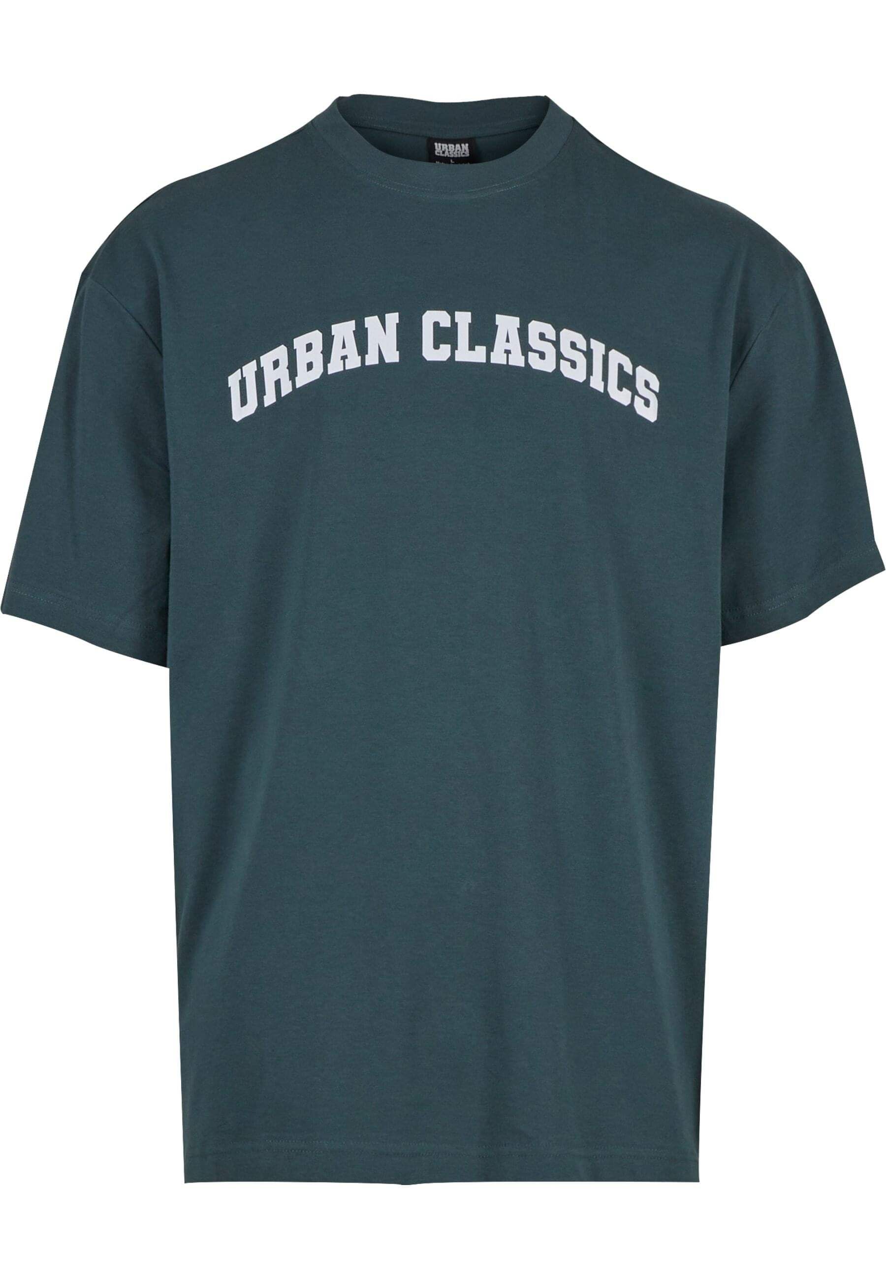 URBAN CLASSICS T-Shirt "Urban Classics UC College Logo Tall Tee", (1 tlg.) günstig online kaufen