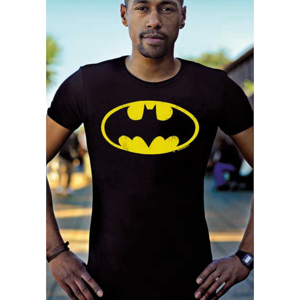 LOGOSHIRT T-Shirt »DC - Batman Logo«