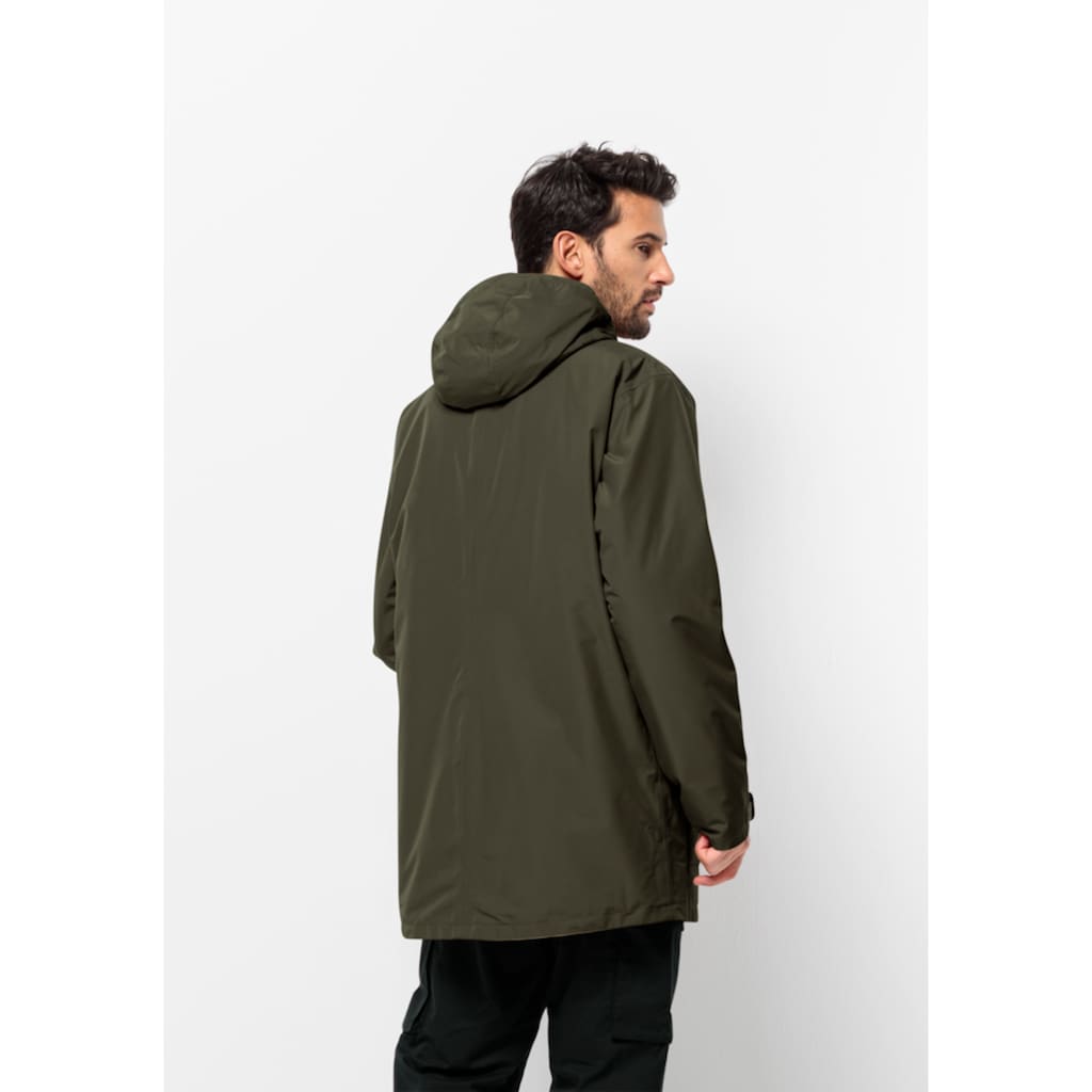 Jack Wolfskin Funktionsparka »WINTERLAGER PARKA M«, mit Kapuze