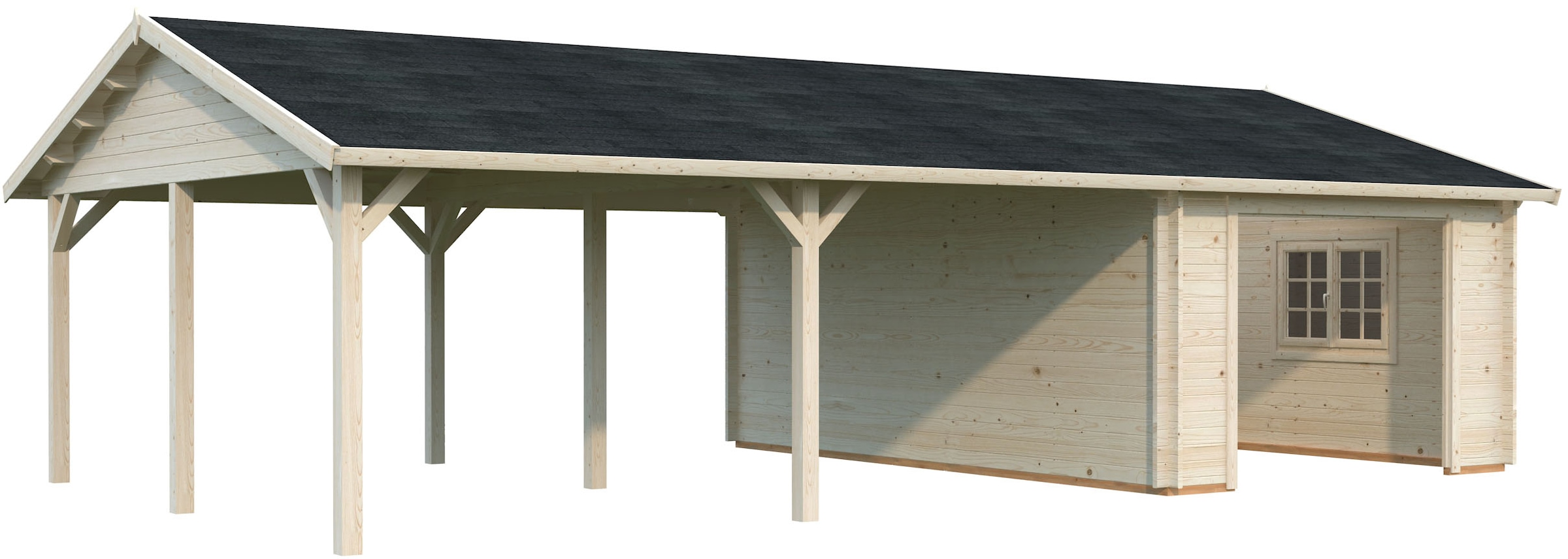 Palmako Garage »Roger, ohne Tor« BxTxH: 1006x619x316 cm
