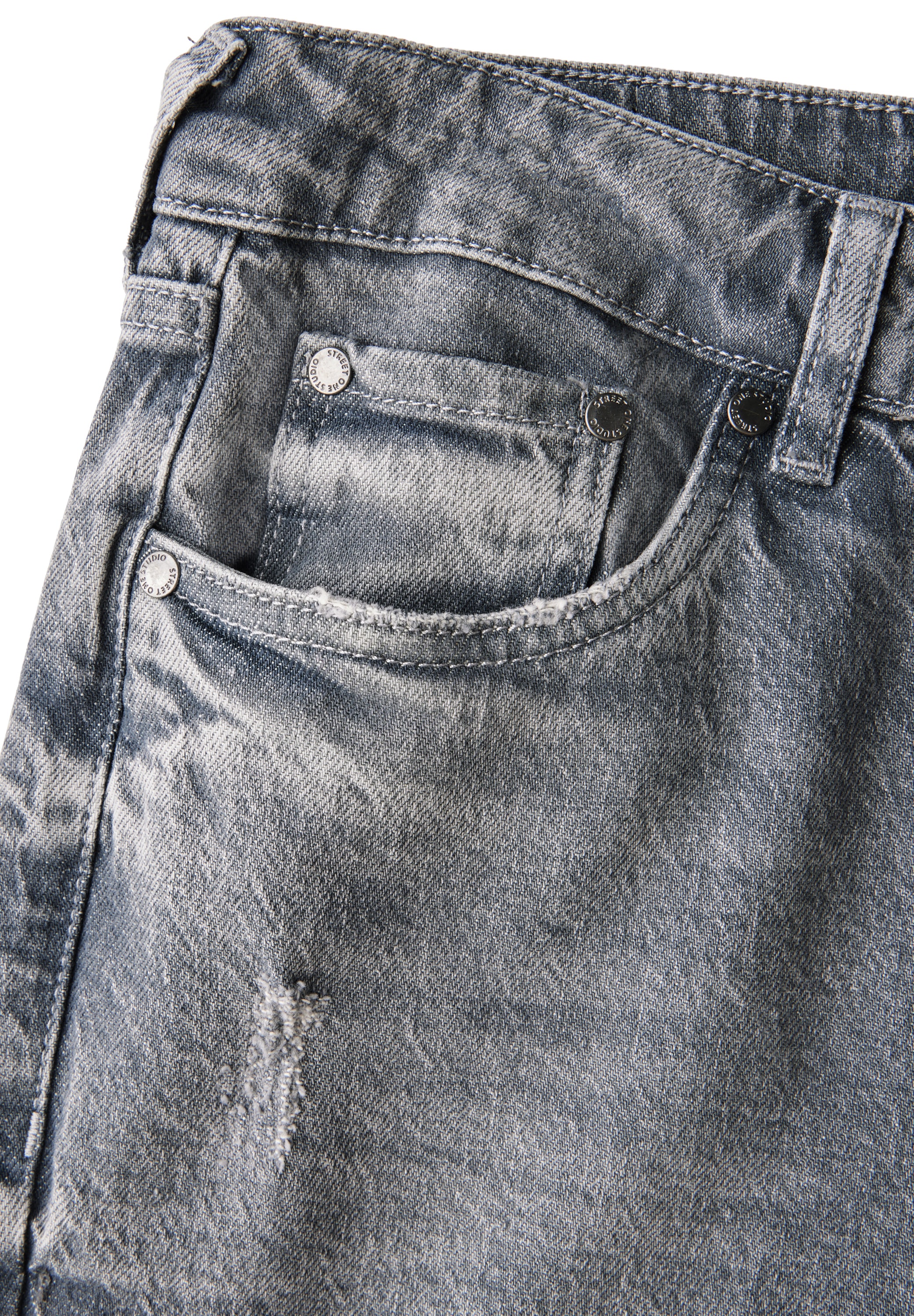 STREET ONE STUDIO Straight-Jeans, Middle Waist