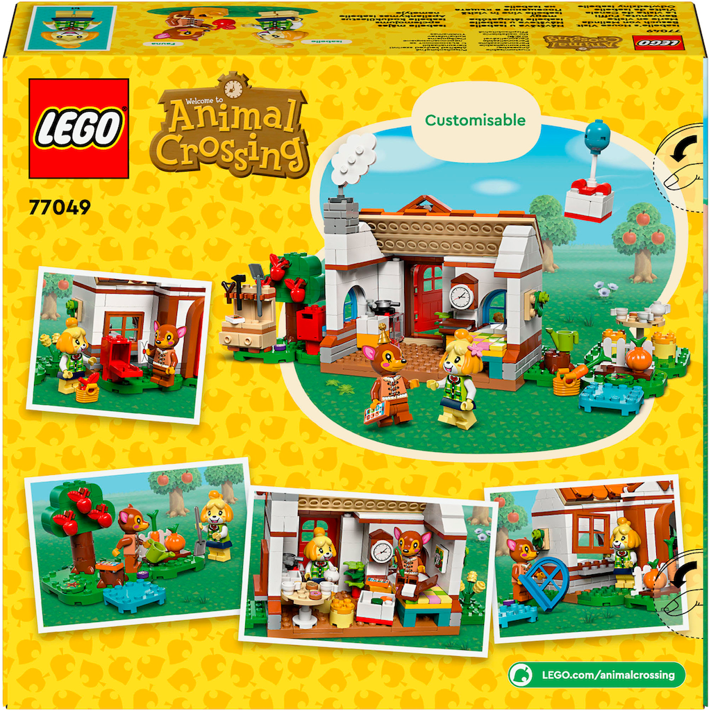LEGO® Konstruktionsspielsteine »Besuch von Melinda (77049), LEGO® Animal Crossing«, (389 St.), Made in Europe