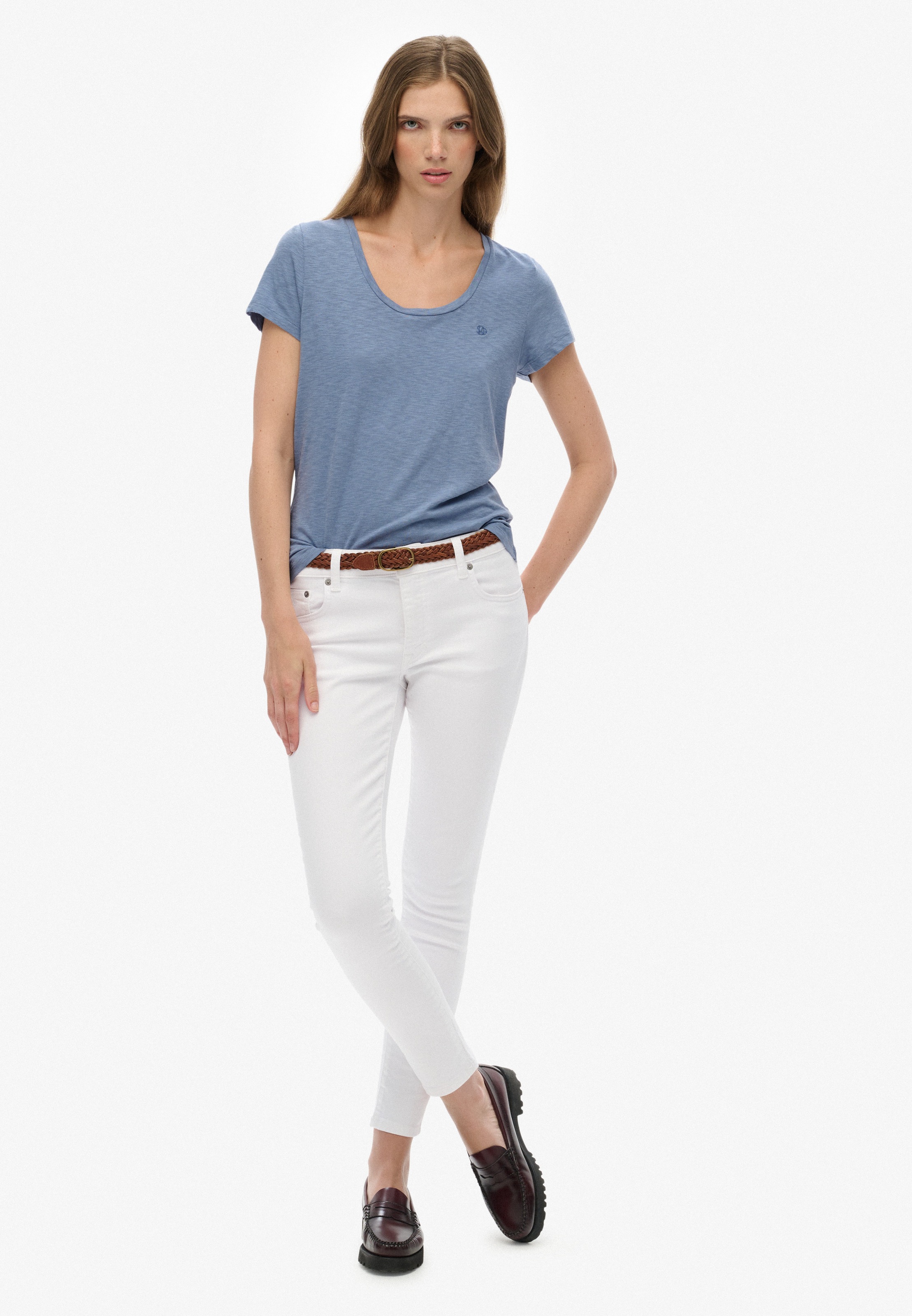 Superdry T-Shirt »STUDIOS SCOOP NECK TEE«