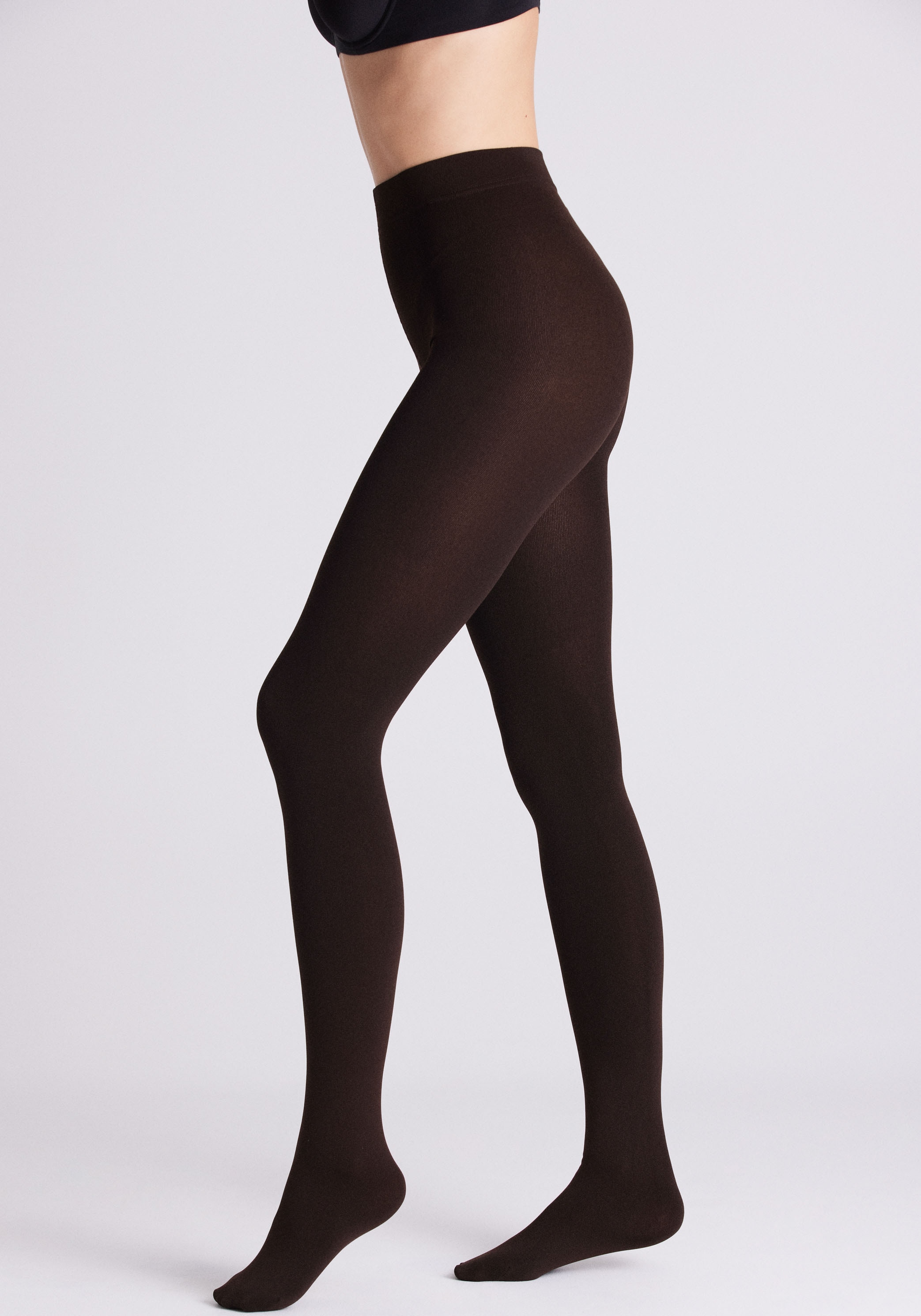 YSABEL MORA Thermostrumpfhose "TIGHTS BASIC COLLECTION" 140 DEN mit wärmender Innenseite für kalte Wintertage
