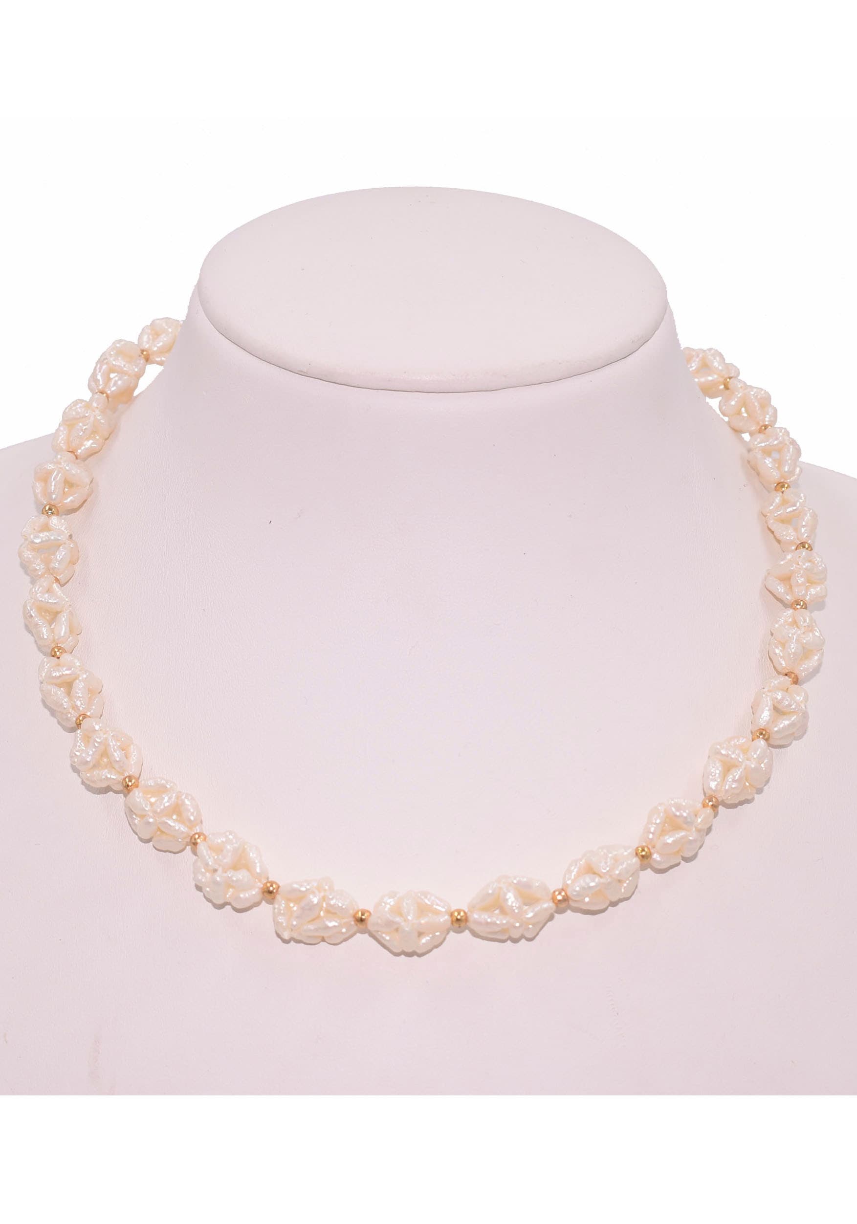 Firetti Collier »Schmuck Geschenk Halsschmuck Halskette Edelstein Farbstein«, Made in Germany - mit Süßwasserzuchtperle