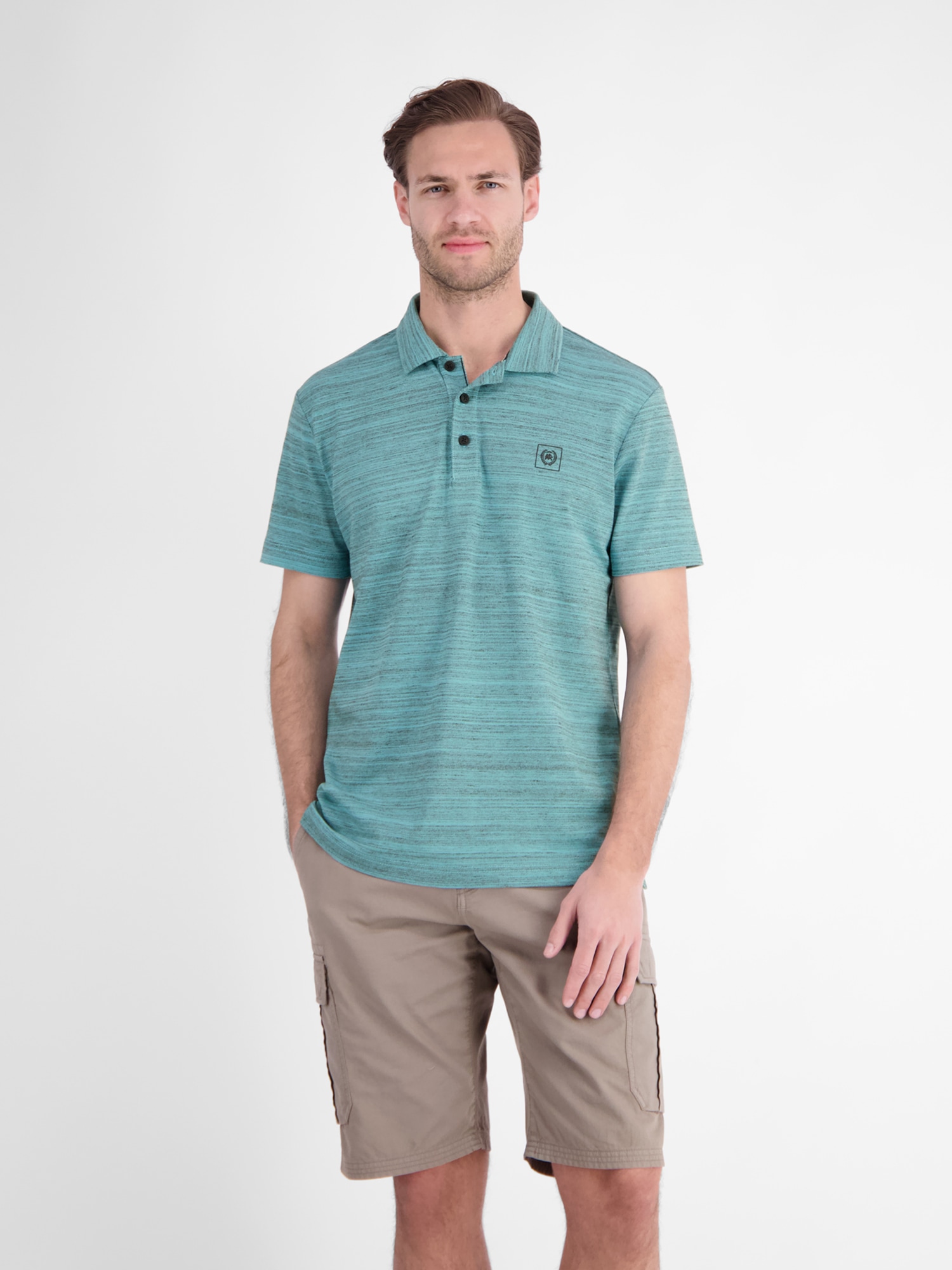 LERROS Poloshirt "Polo aus leichtem Baumwollmischgewebe mit griffiger Haptik"