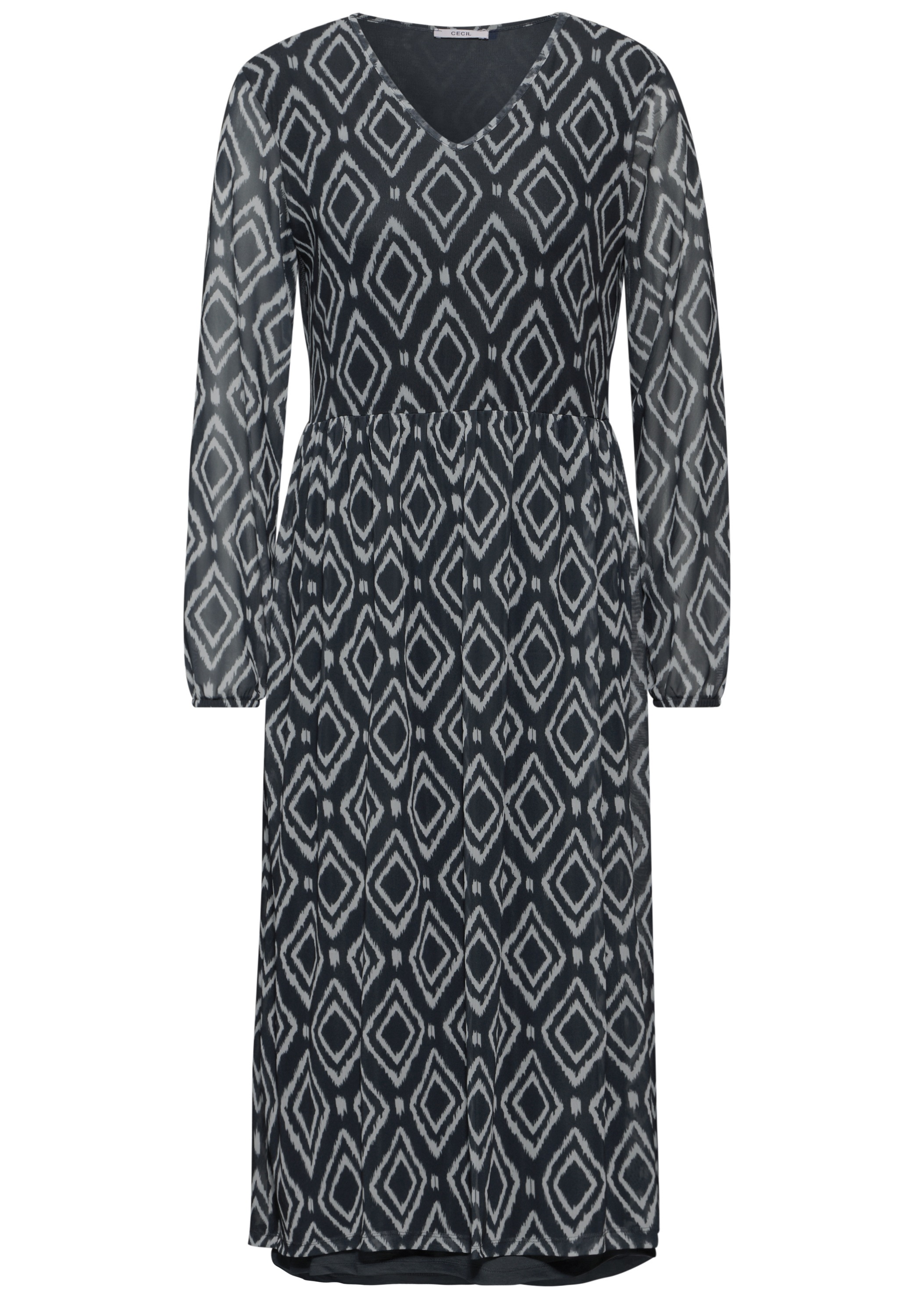 Thumbnail - Cecil Midikleid Ohne Taschen soft und trageangenehm