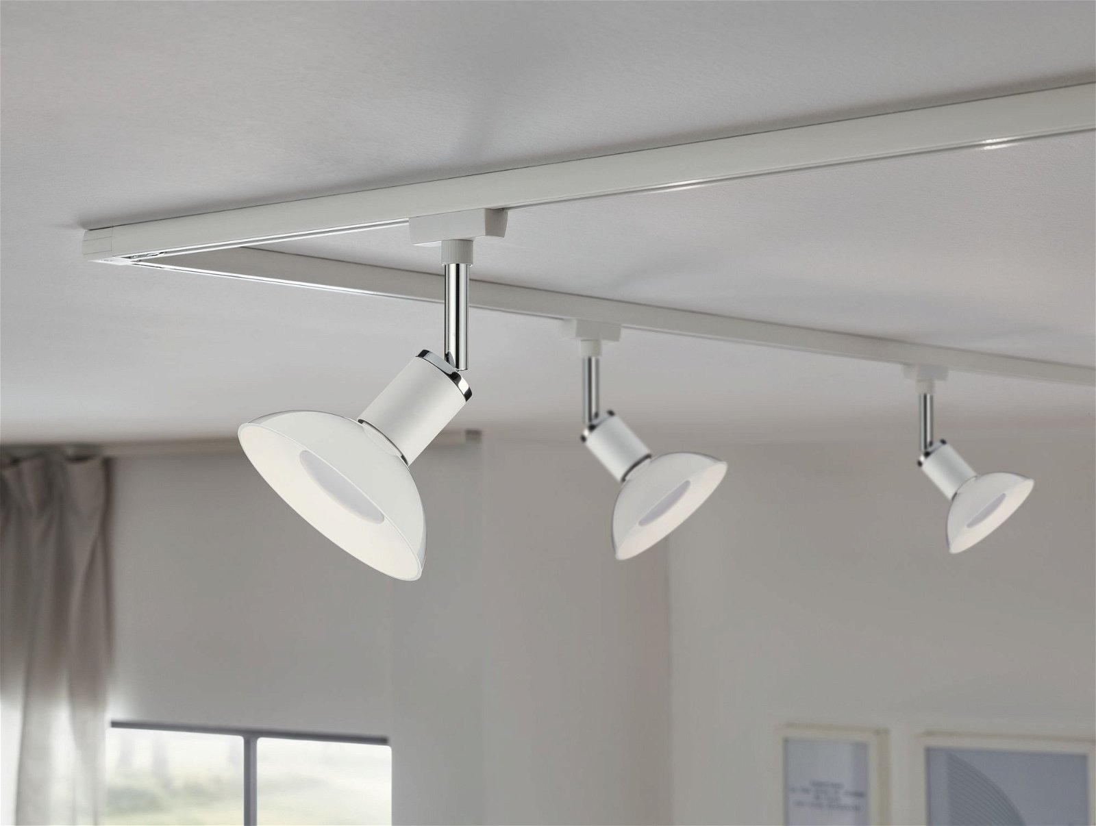 Paulmann LED-Leuchtmittel »360lm 4,9W weiß/weiß 230V«, 1 St., Warmweiß