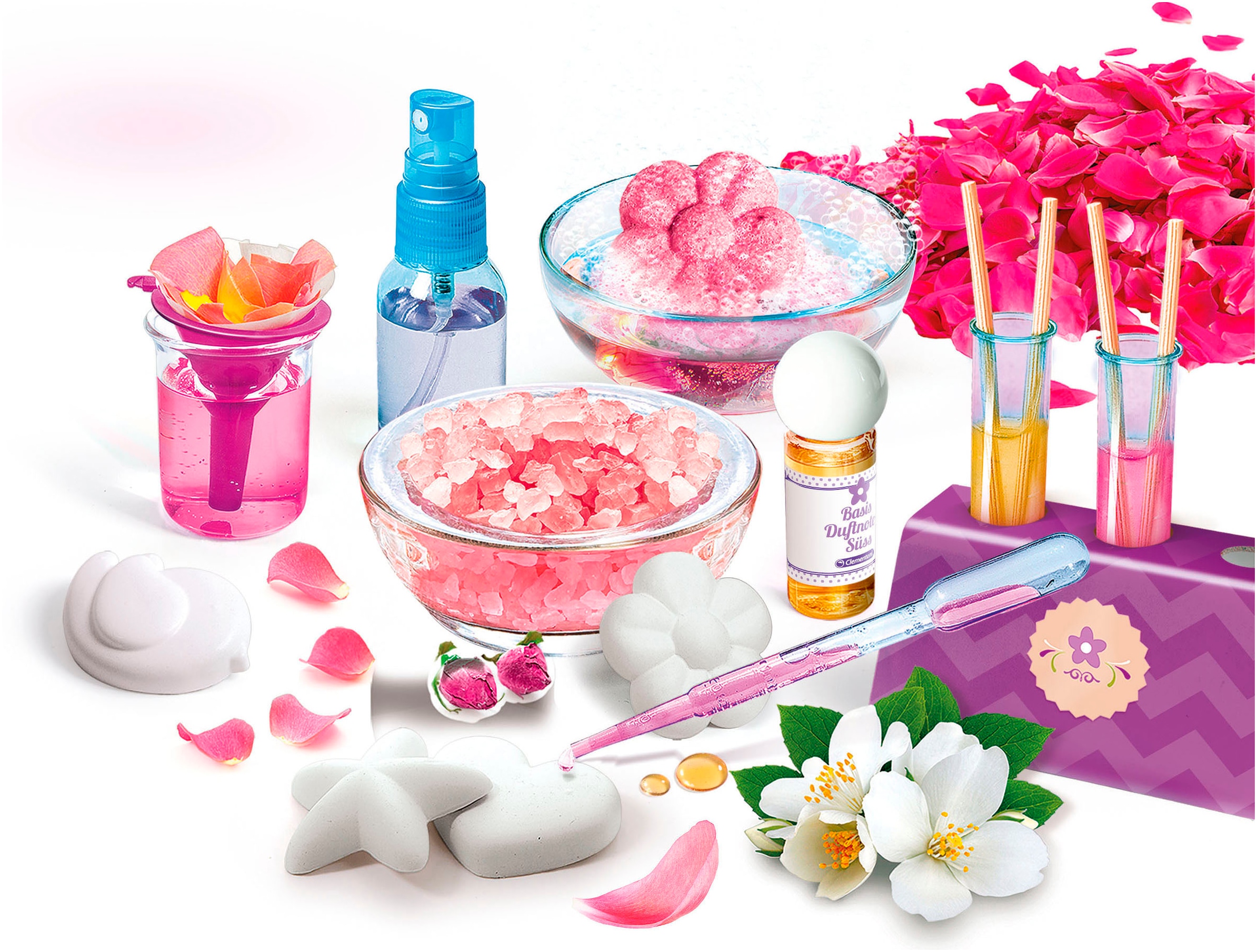 Clementoni® Experimentierkasten »Galileo, Mein Parfümlabor« Made in Europe