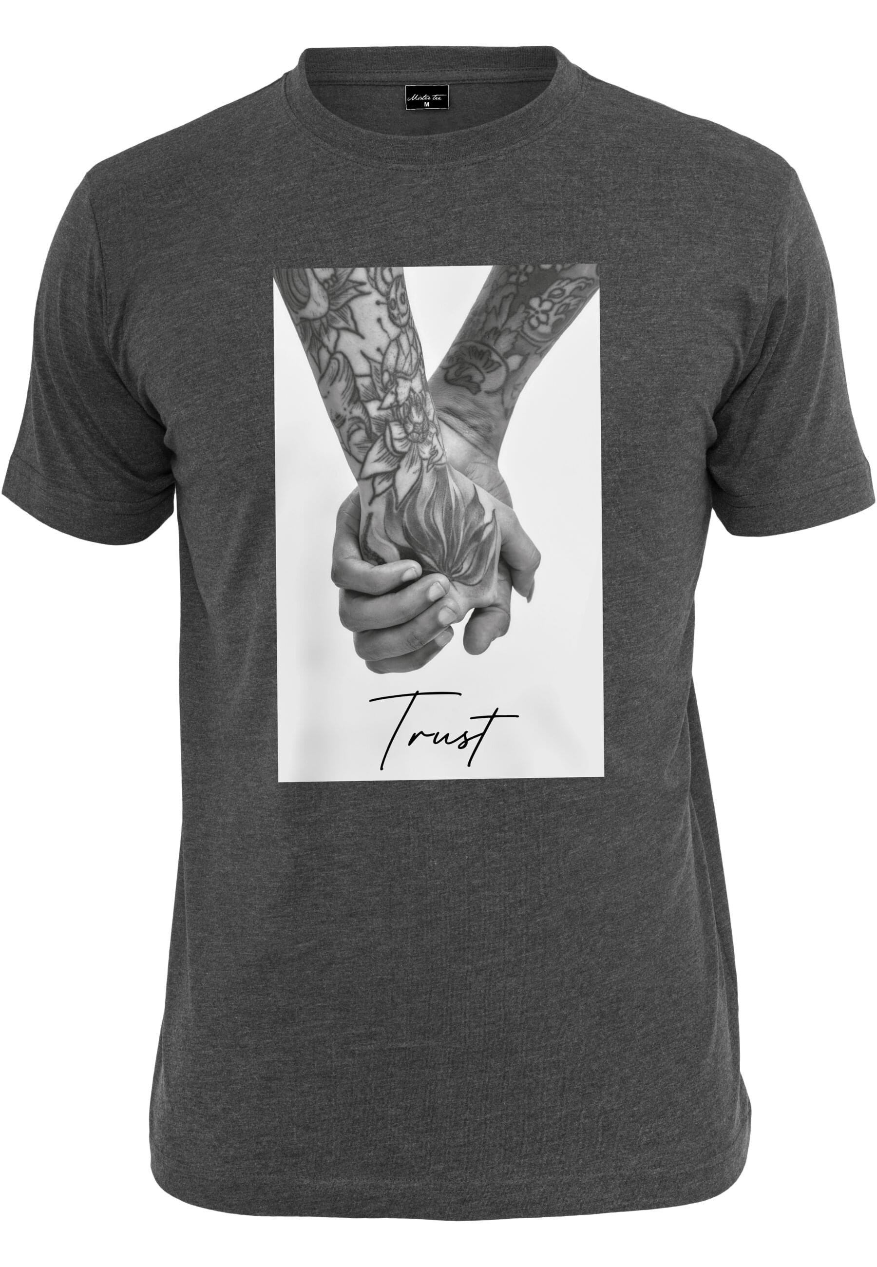 MisterTee Kurzarmshirt "MisterTee Herren Trust 2.0 Tee" 1 Stk. tlg. günstig online kaufen