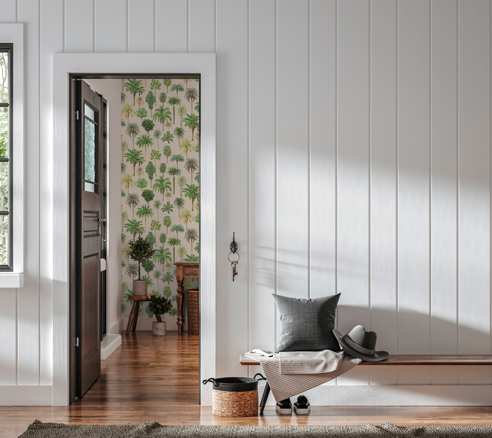 A.S. Création Vliestapete »Pintwalls III Aquarellblumen-Tapete« geblümt strukturiert