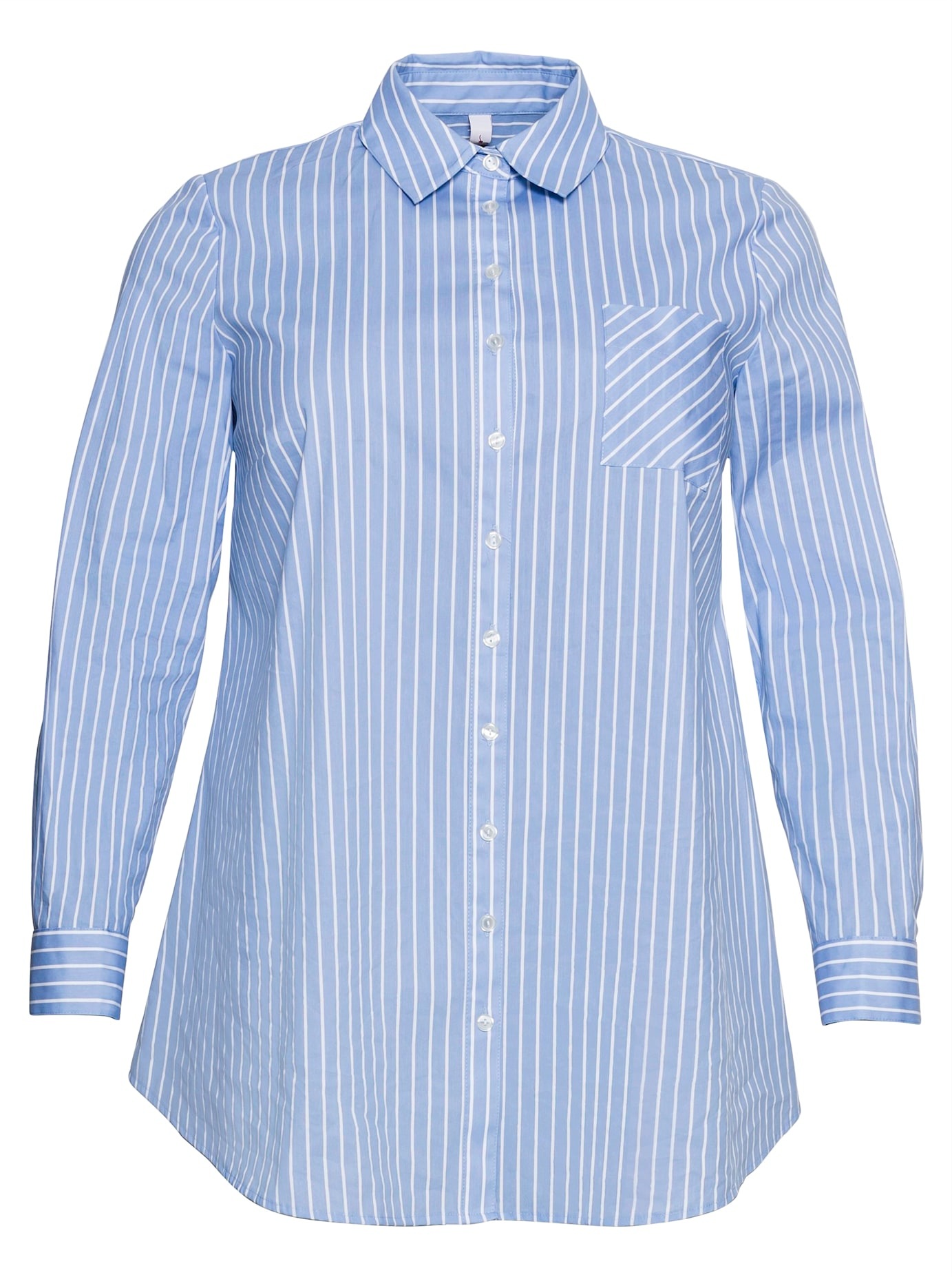 Sheego Women's Long Blouse Medium Blue 54 3