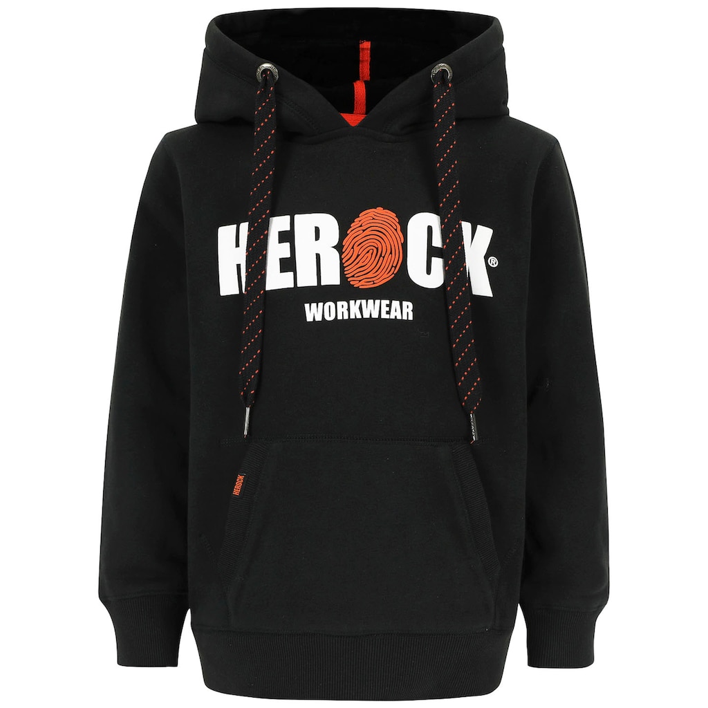 Herock Hoodie »HERO KIDS« (mit Herock®-Aufdruck) Kindersweater Kangurutasche sehr angenehm und weich