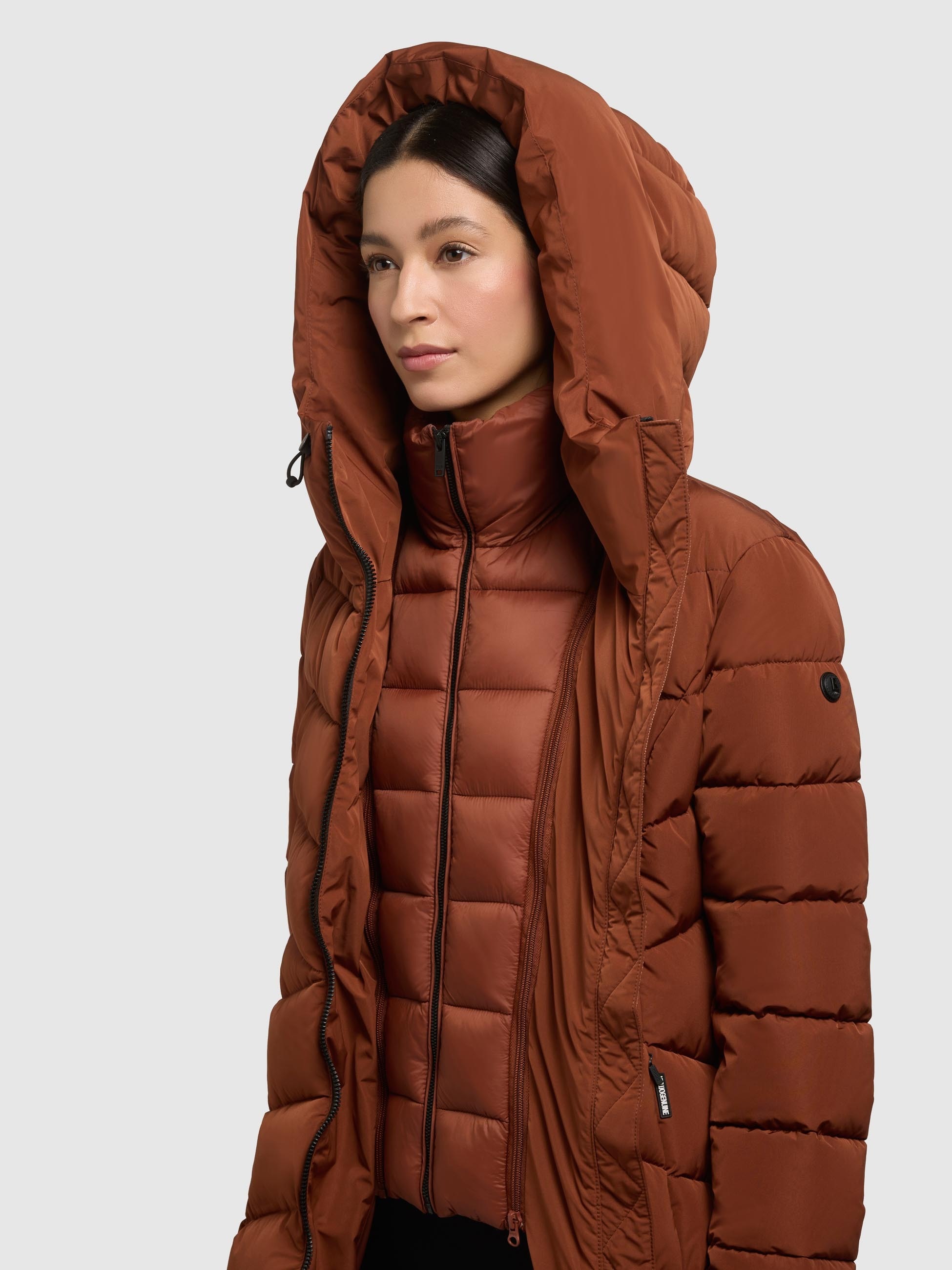 khujo Steppmantel »DIER 2IN1 (EINSATZ HERAUSNEHMBAR)«