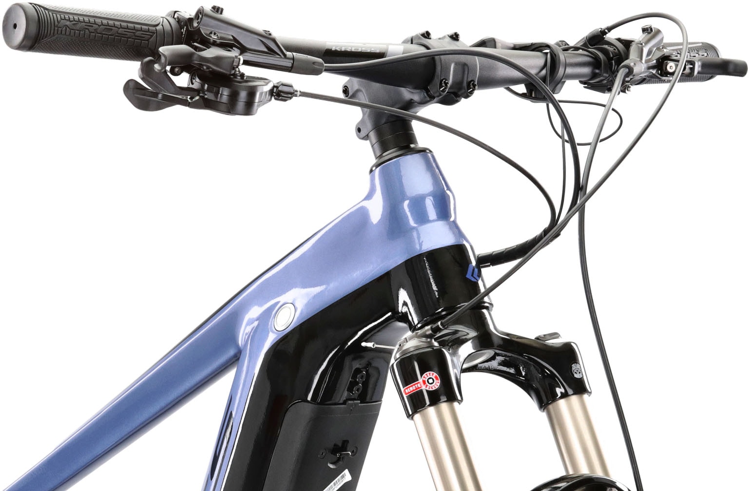 Kross E-Bike »E-MTB Level Boost 2.0 500 29 Zoll blau«, 11 Gang, Shimano, DEORE M5100, Mittelmotor 250 W