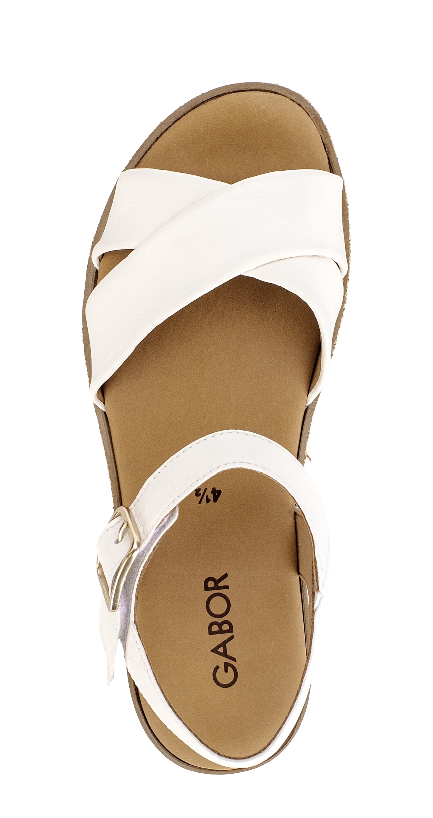 Gabor Sandalette  , Plateau, Sommerschuh, mit hochem Tragekomfort