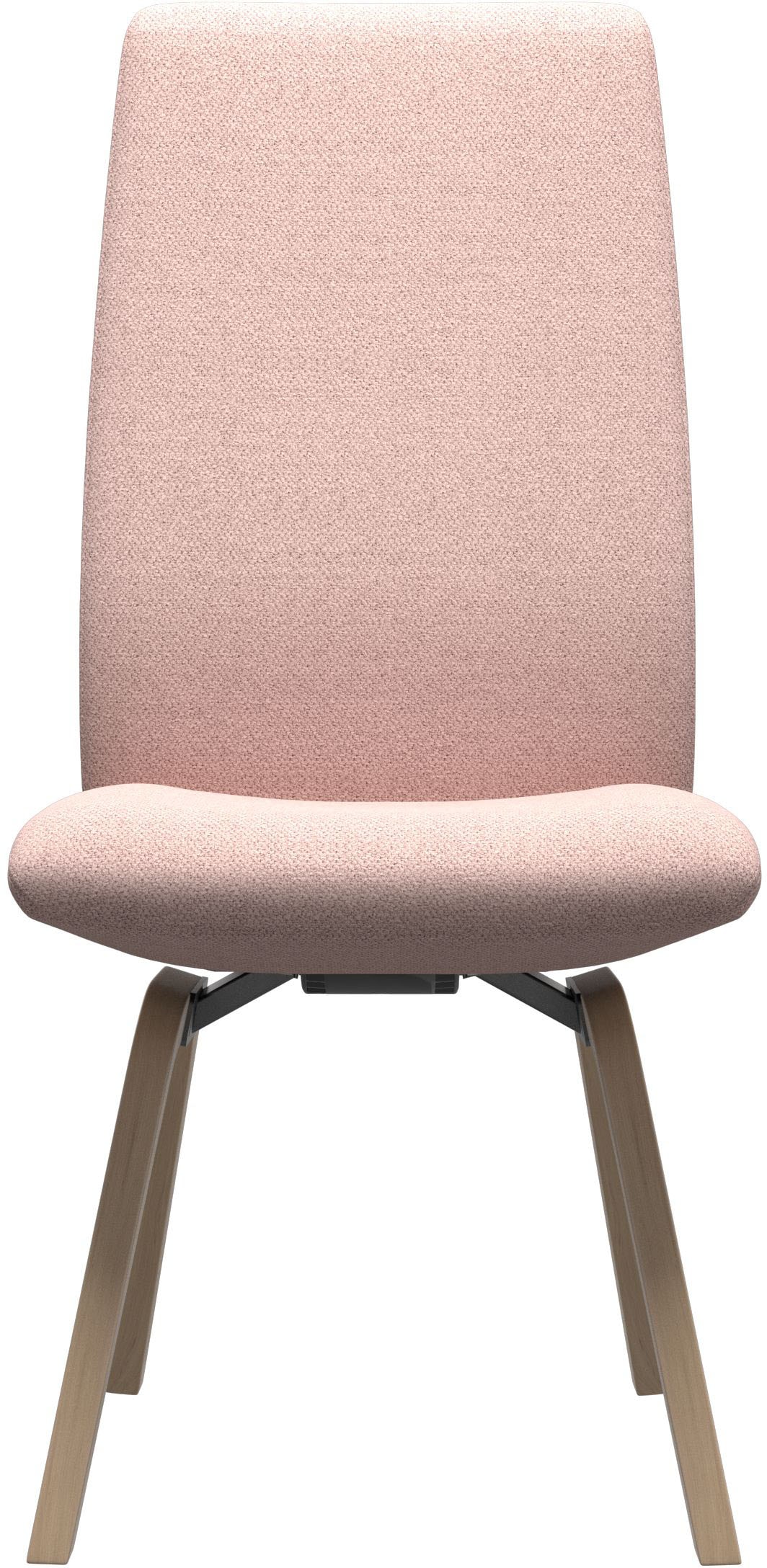 Stressless® Polsterstuhl »Laurel«, ROHLEDER Stoff Q2 FARON, High Back, Größe L, mit schräggestellten Beinen in Eiche gekalkt