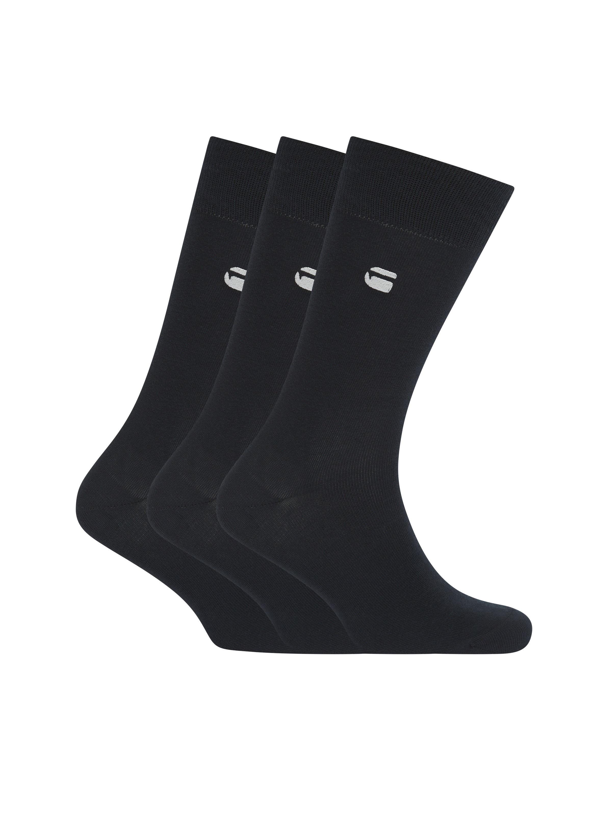 G-STAR Socken "SAGE, 3 PACK SOCKS" Packung, 3 Paar tlg. unifarben mit Logos günstig online kaufen