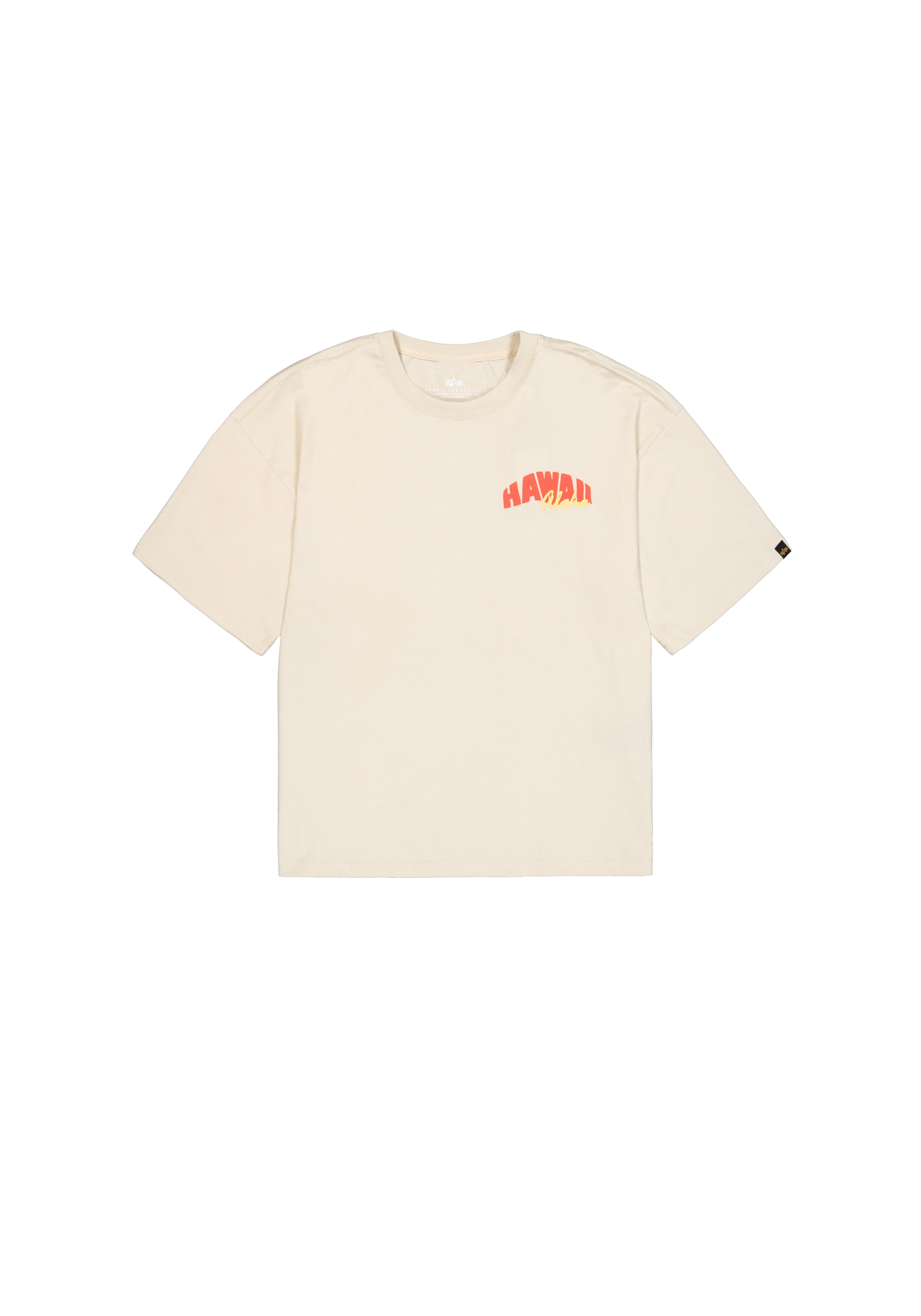 Alpha Industries T-Shirt "Alpha Industries Men - T-Shirts Hawaii Aloha Back günstig online kaufen