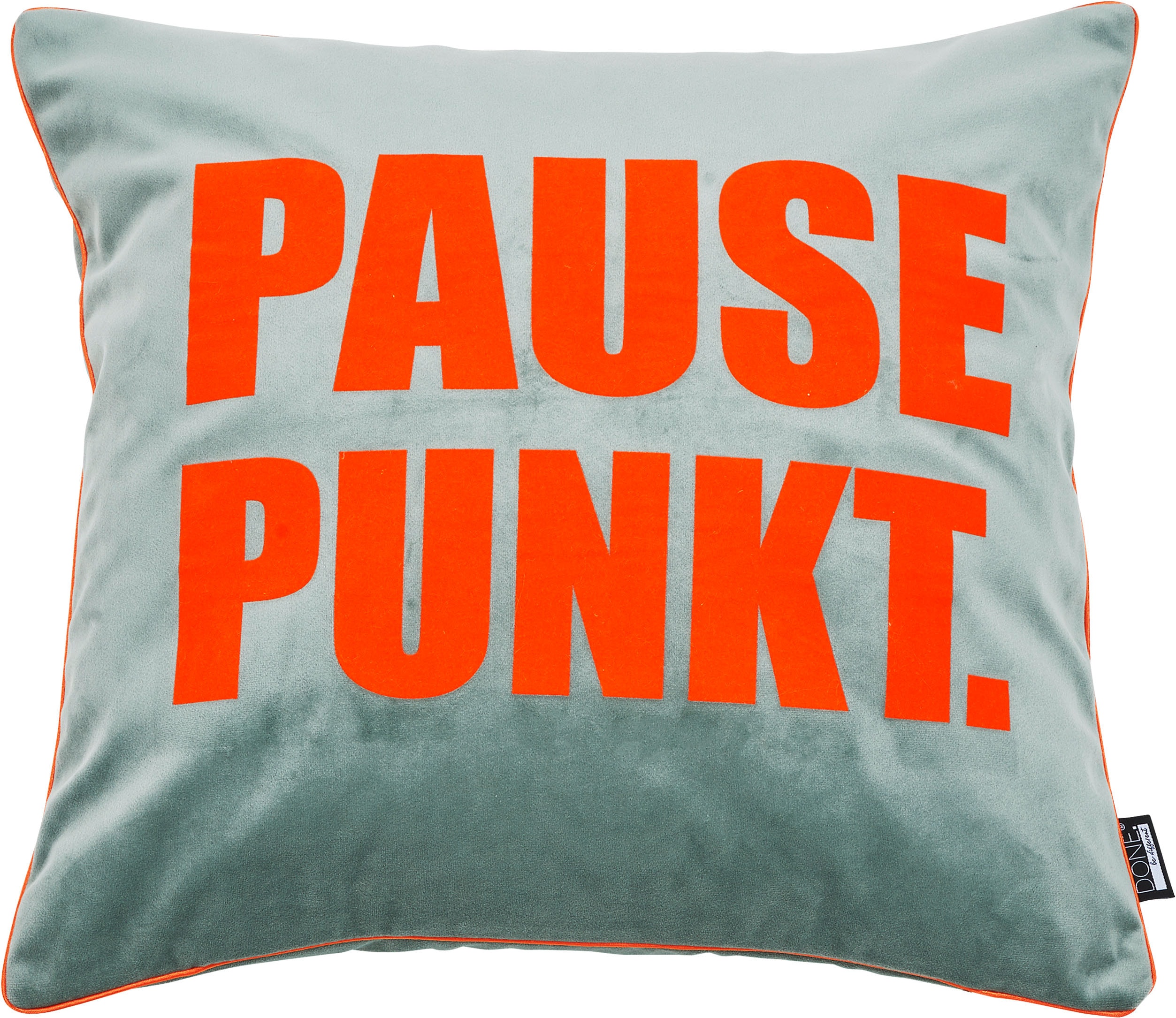 done. Kissenhülle "Vibe" Weicher Samtstoff günstig online kaufen