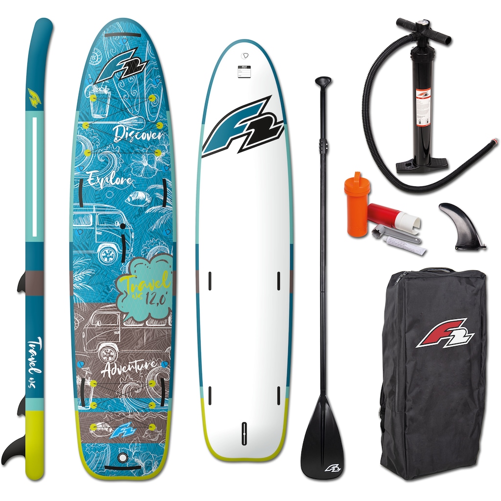 F2 Inflatable SUP-Board »Travel WS«