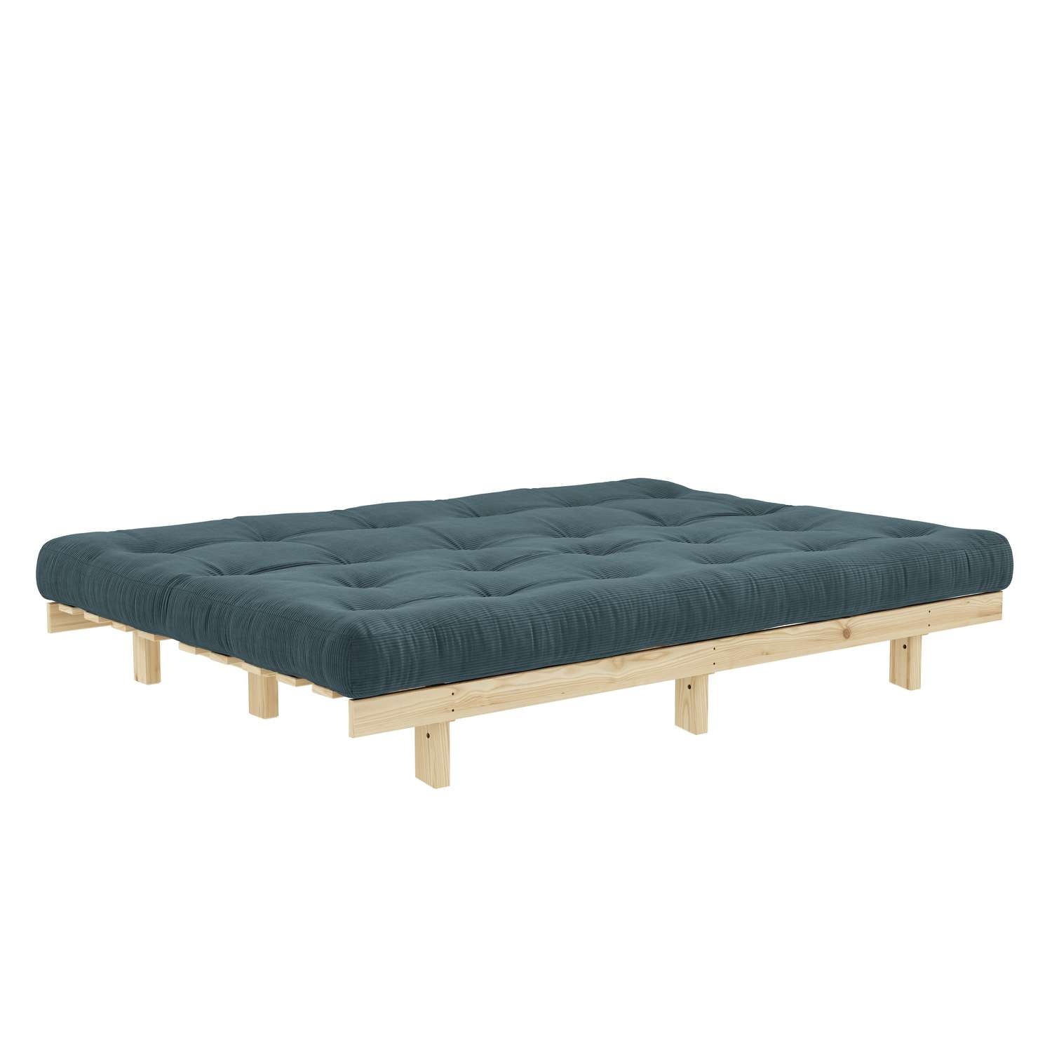 Karup Design Schlafsofa »Lean 200 Schlafsofa, Gästebett, Sofa mit Futonmatratze«, (2 St.), Inkl. Futonmatratze, Liegefläche 130x200 cm, FSC® zertifizierte Kiefer
