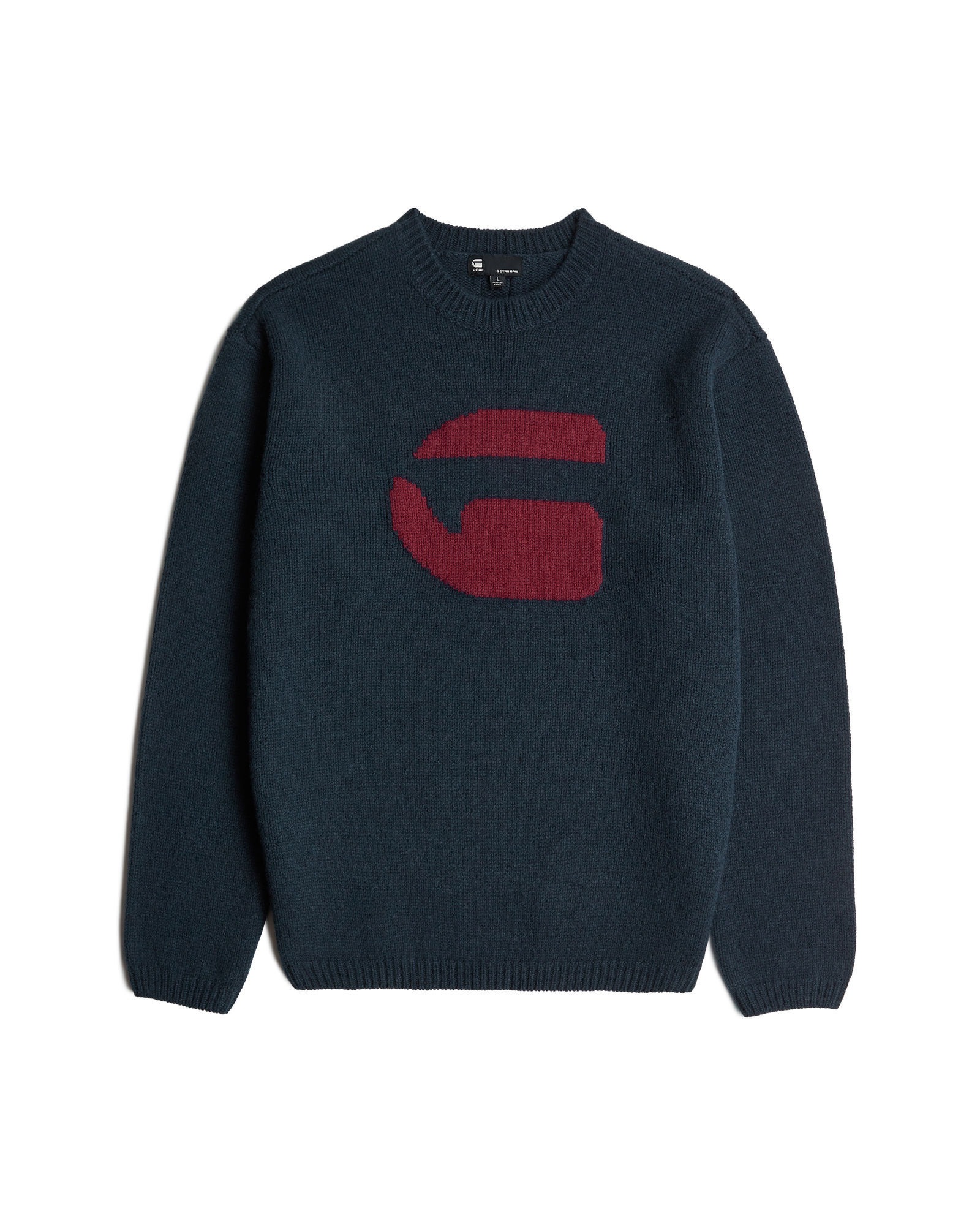 Thumbnail - G-STAR Longpullover "G Logo Relaxed Knit Pullover"