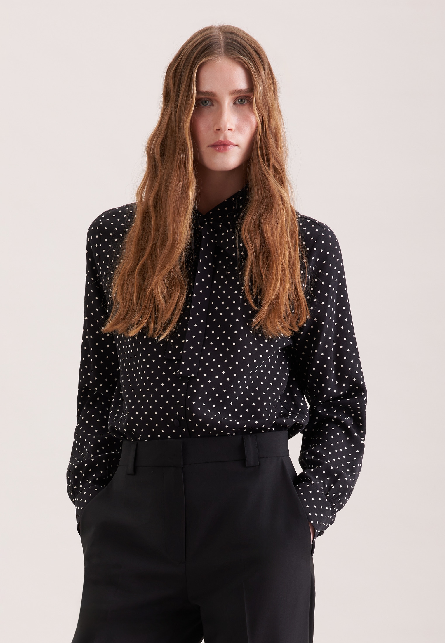 seidensticker Schluppenbluse 1/1 Druck günstig online kaufen