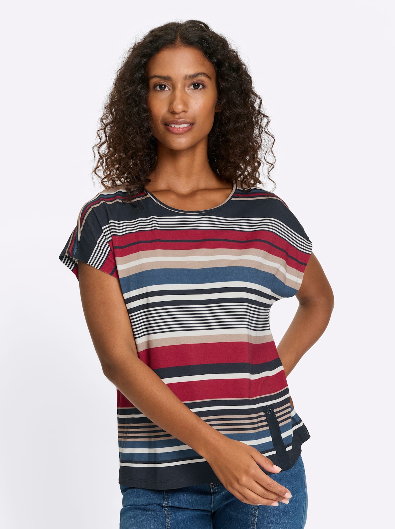 heine T-Shirt "Ringelshirt", 1 tlg. günstig online kaufen