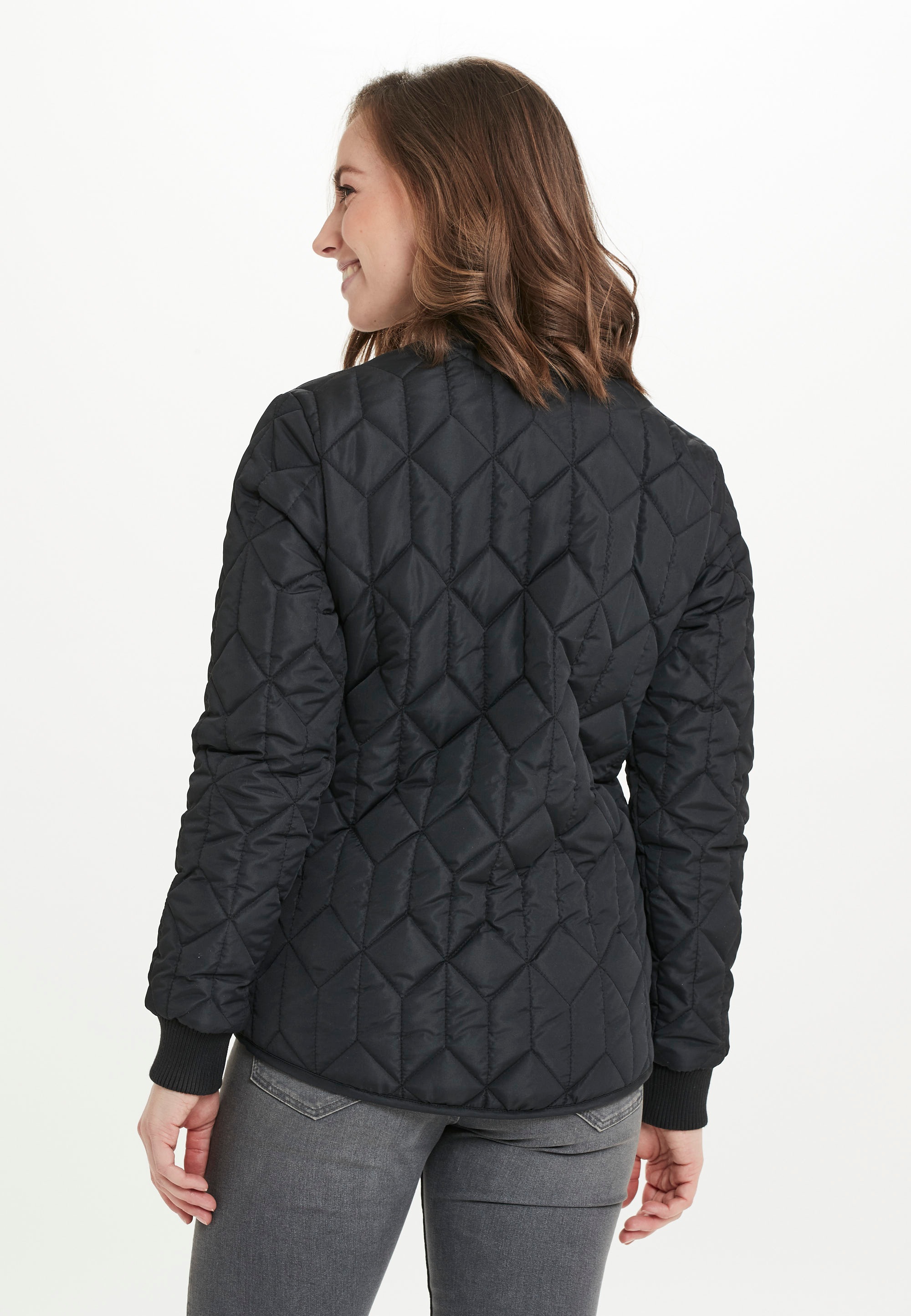 REPORT elastischen mit WEATHER Bündchen kaufen Outdoorjacke BAUR »Piper«, |