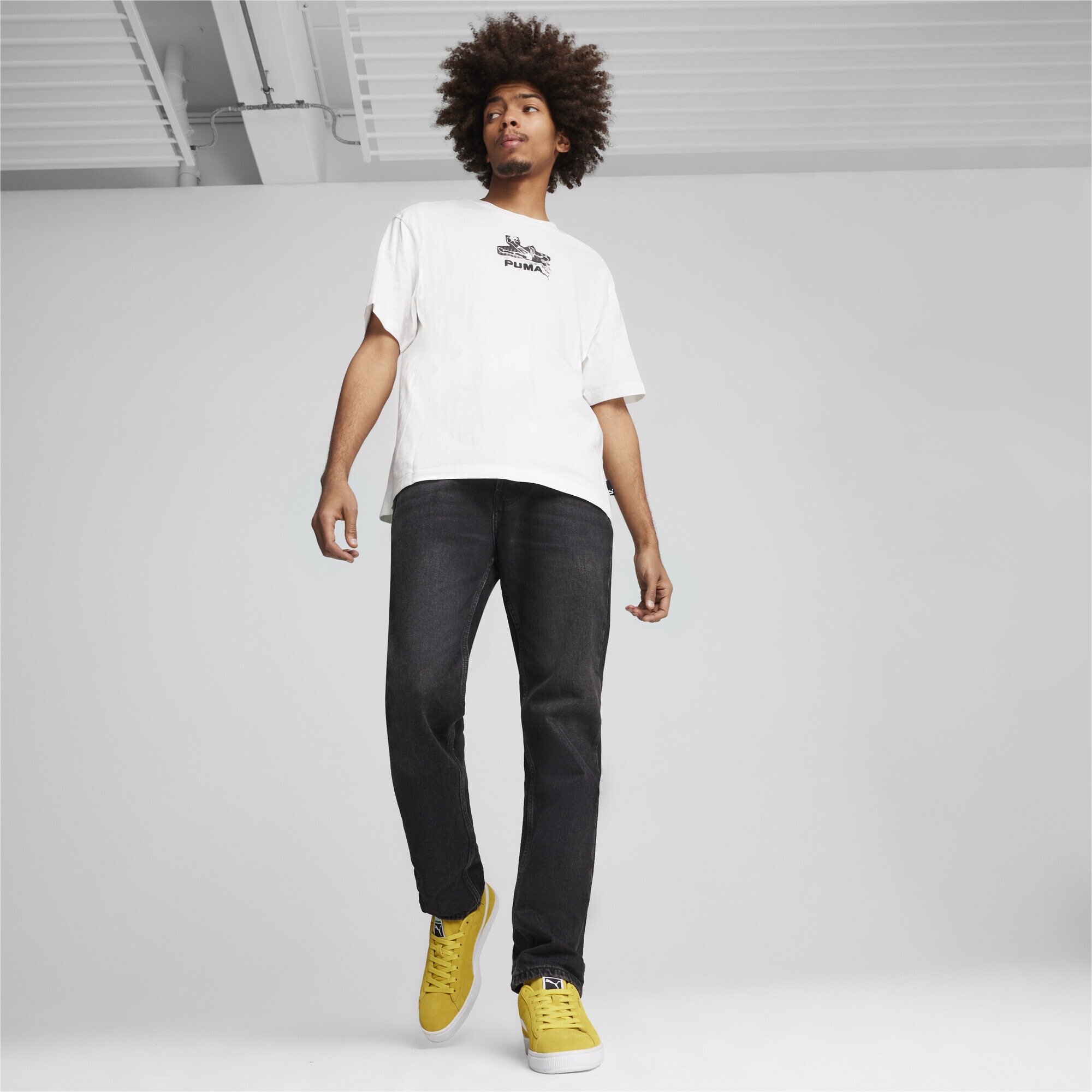 PUMA T-Shirt »GRAPHICS Bicycle Kick T-Shirt Herren«
