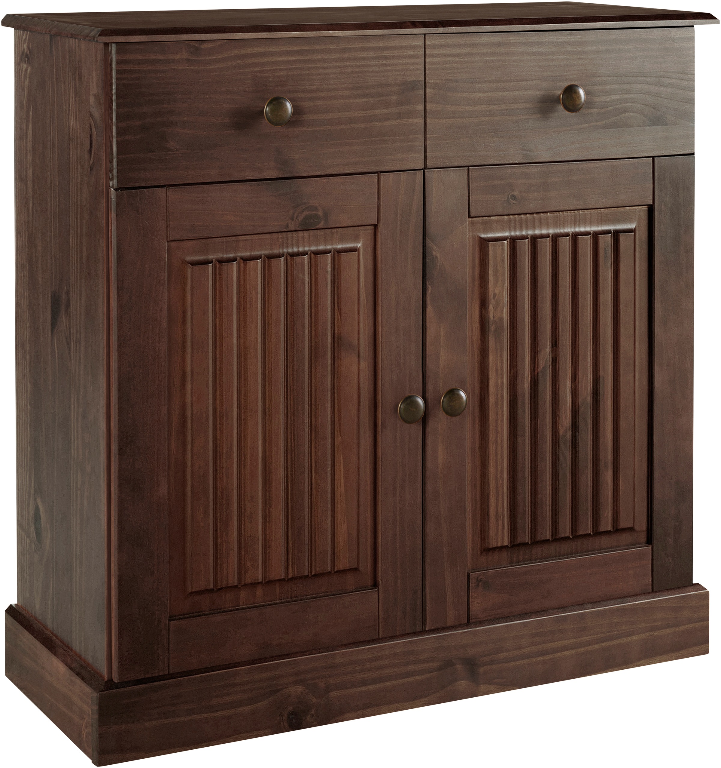 Thumbnail - Home affaire Sideboard "Liotta", Kommode mit verstellbaren Einlegeboden, massives Kiefernholz