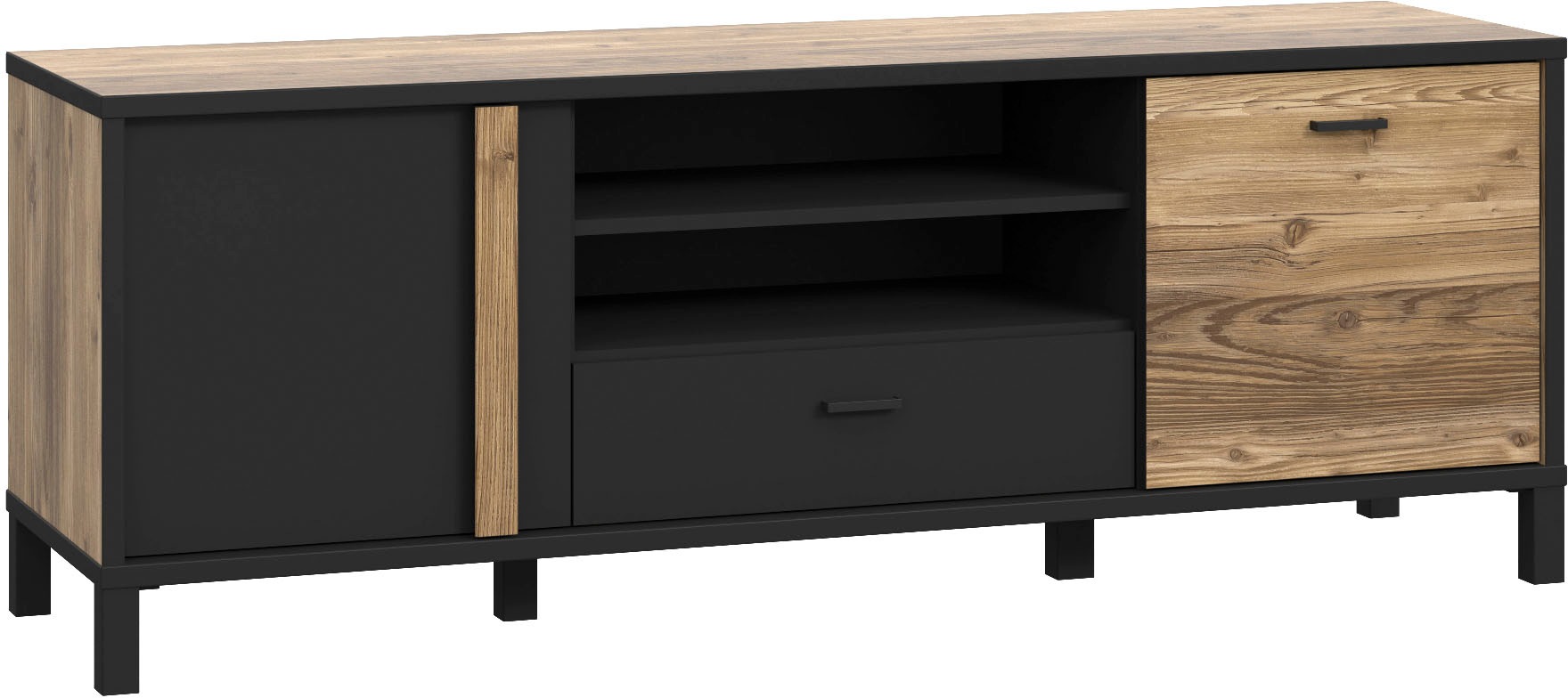 Thumbnail - FORTE Lowboard "Hayato", TV-Schrank, TV-Board, Breite ca. 154 cm