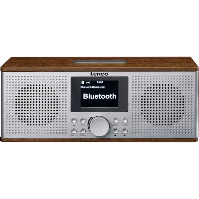 Lenco Internet-Radio »DIR-170WA«, (Bluetooth-WLAN UKW mit RDS-Digitalradio ( DAB+)-Internetradio-FM-Tuner 20 W) | BAUR